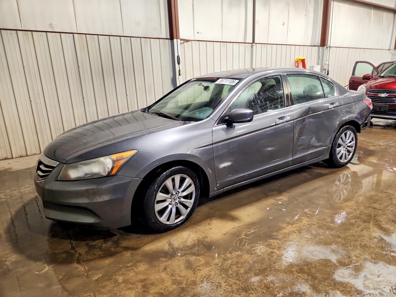 2012 Honda Accord Ex Gray vin: 1HGCP2F71CA219994