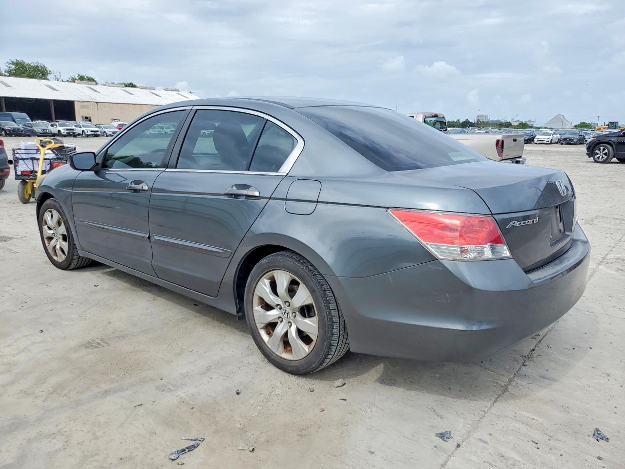 2010 Honda Accord Ex Gray vin: 1HGCP2F72AA016061