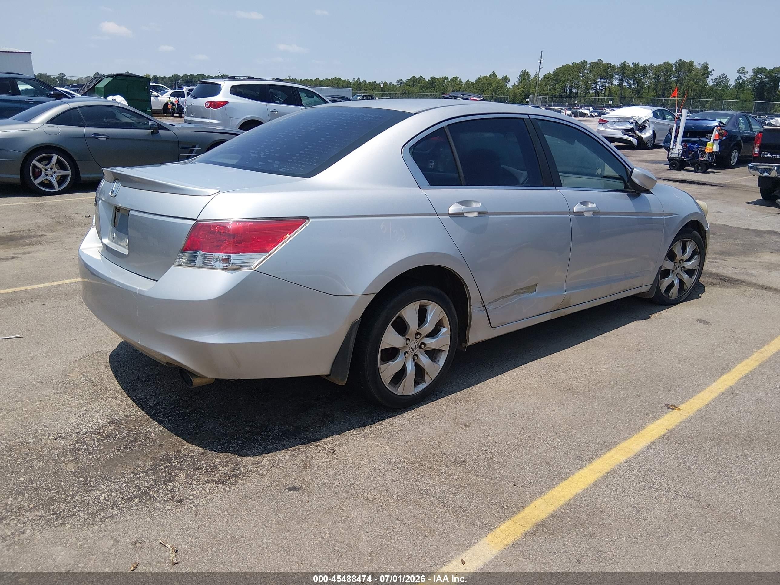 2010 Honda Accord 2.4 Ex Silver vin: 1HGCP2F72AA038206