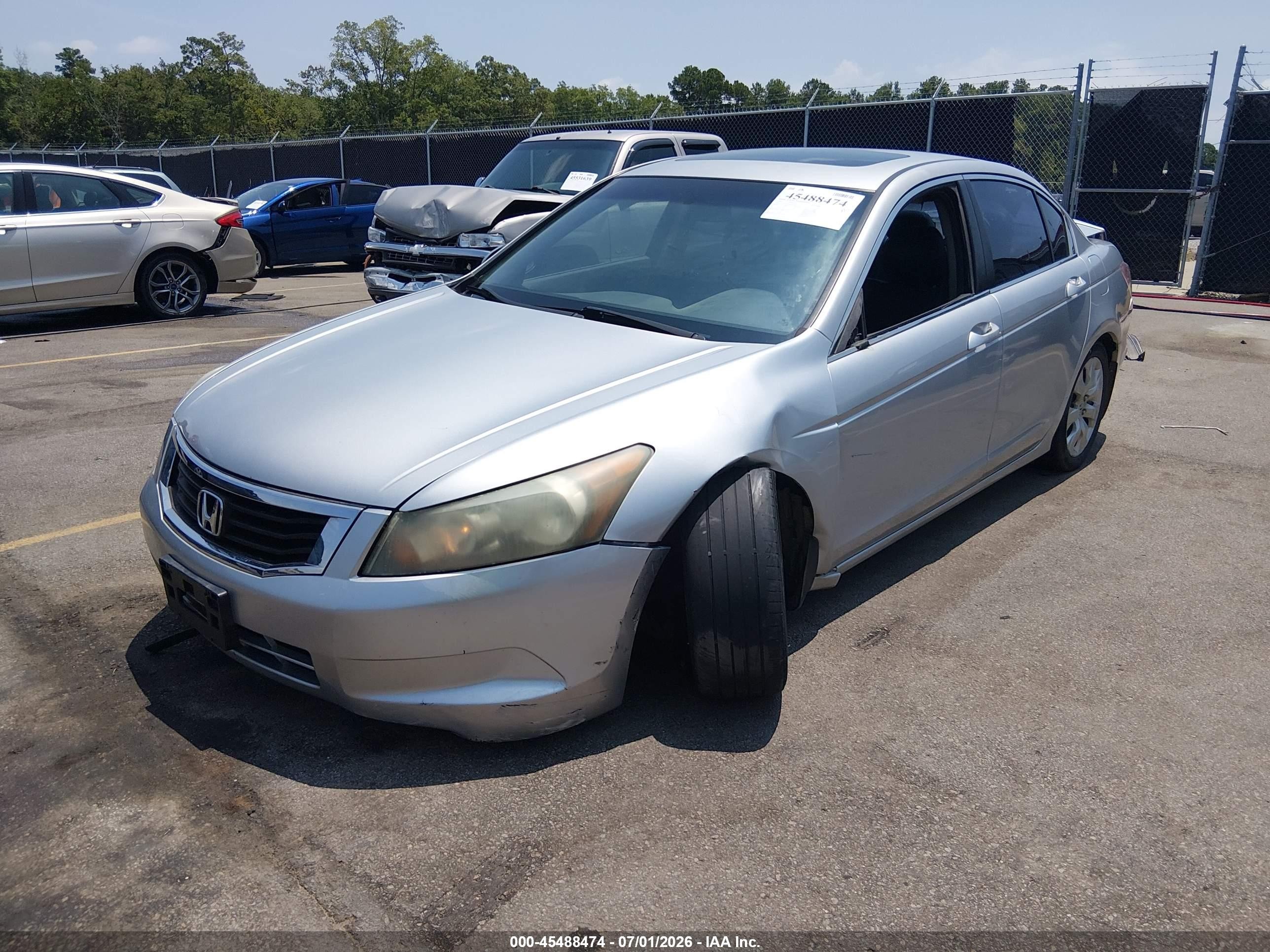 2010 Honda Accord 2.4 Ex Silver vin: 1HGCP2F72AA038206