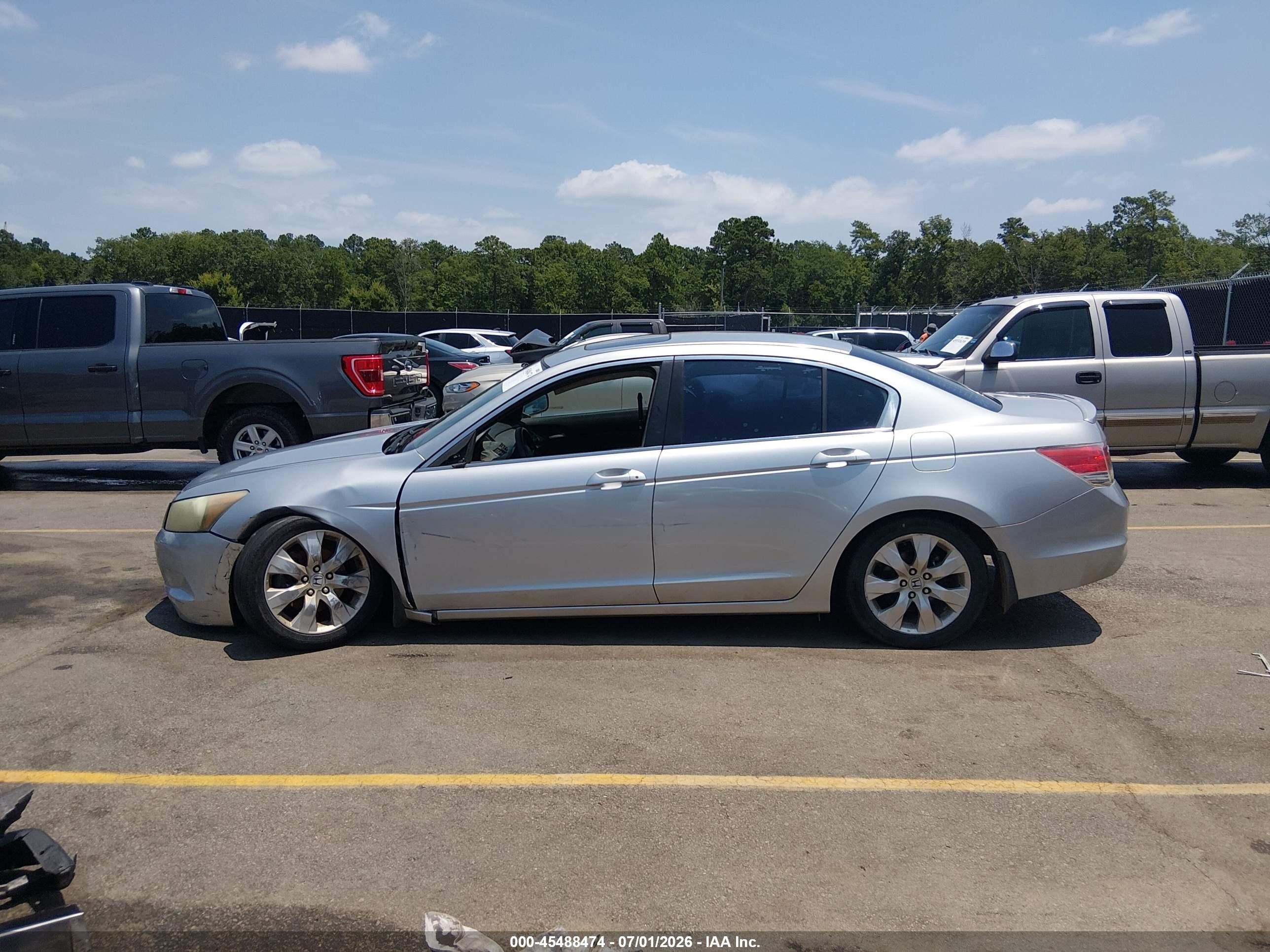 2010 Honda Accord 2.4 Ex Silver vin: 1HGCP2F72AA038206