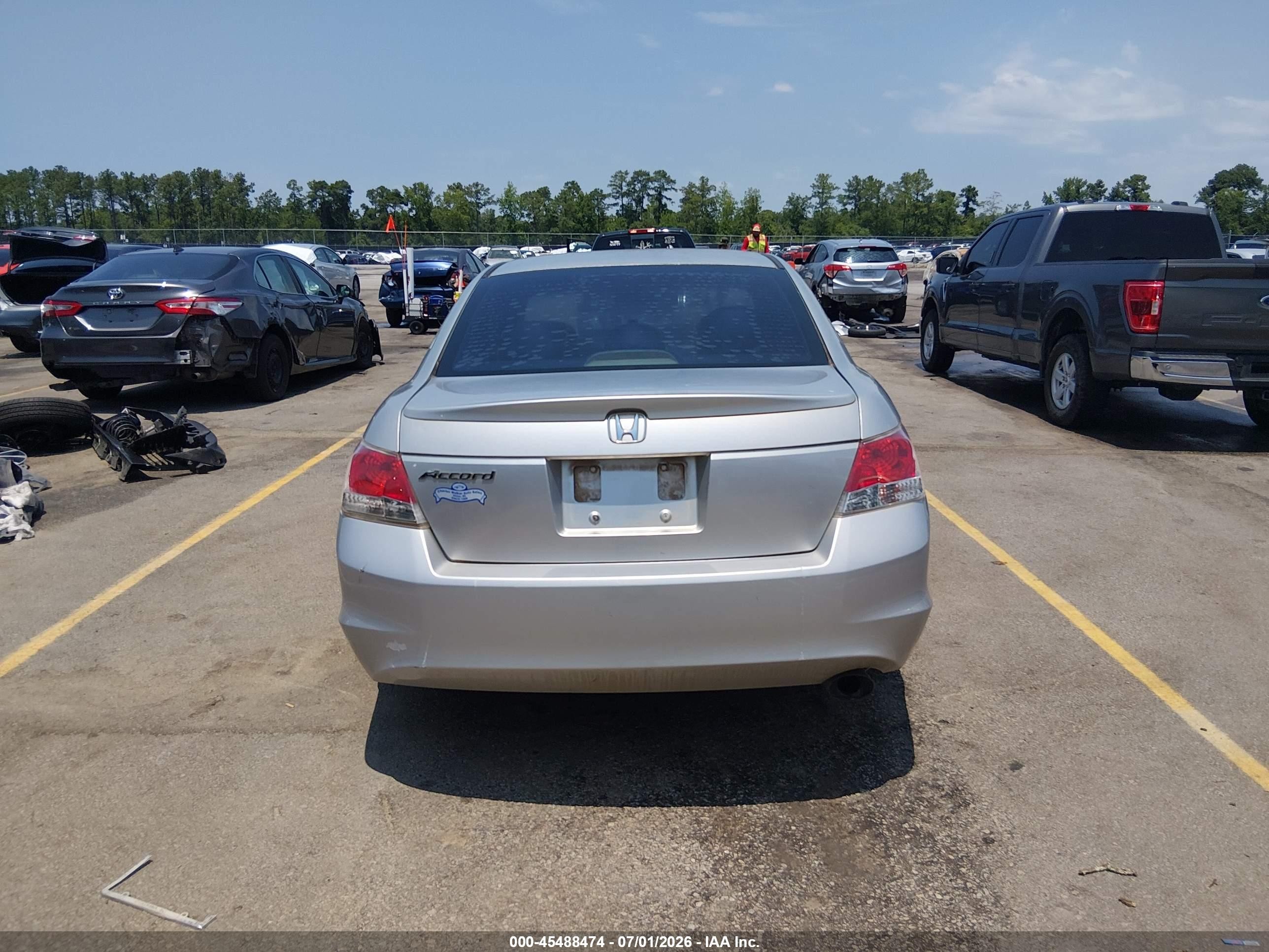 2010 Honda Accord 2.4 Ex Silver vin: 1HGCP2F72AA038206
