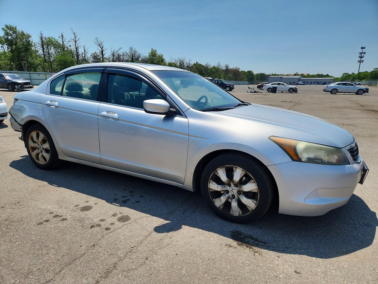 2010 Honda Accord Ex Silver vin: 1HGCP2F72AA083808