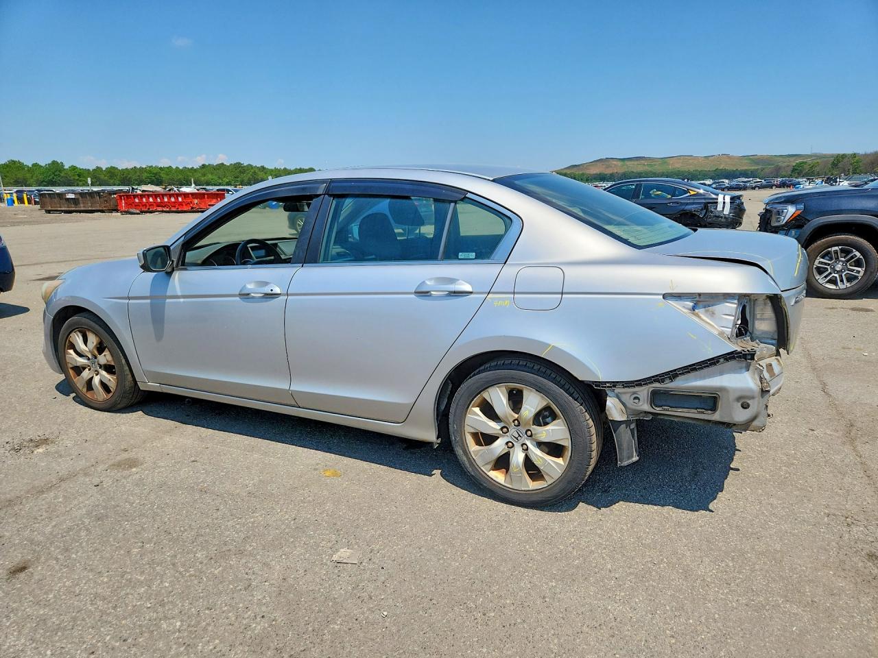 2010 Honda Accord Ex Silver vin: 1HGCP2F72AA083808