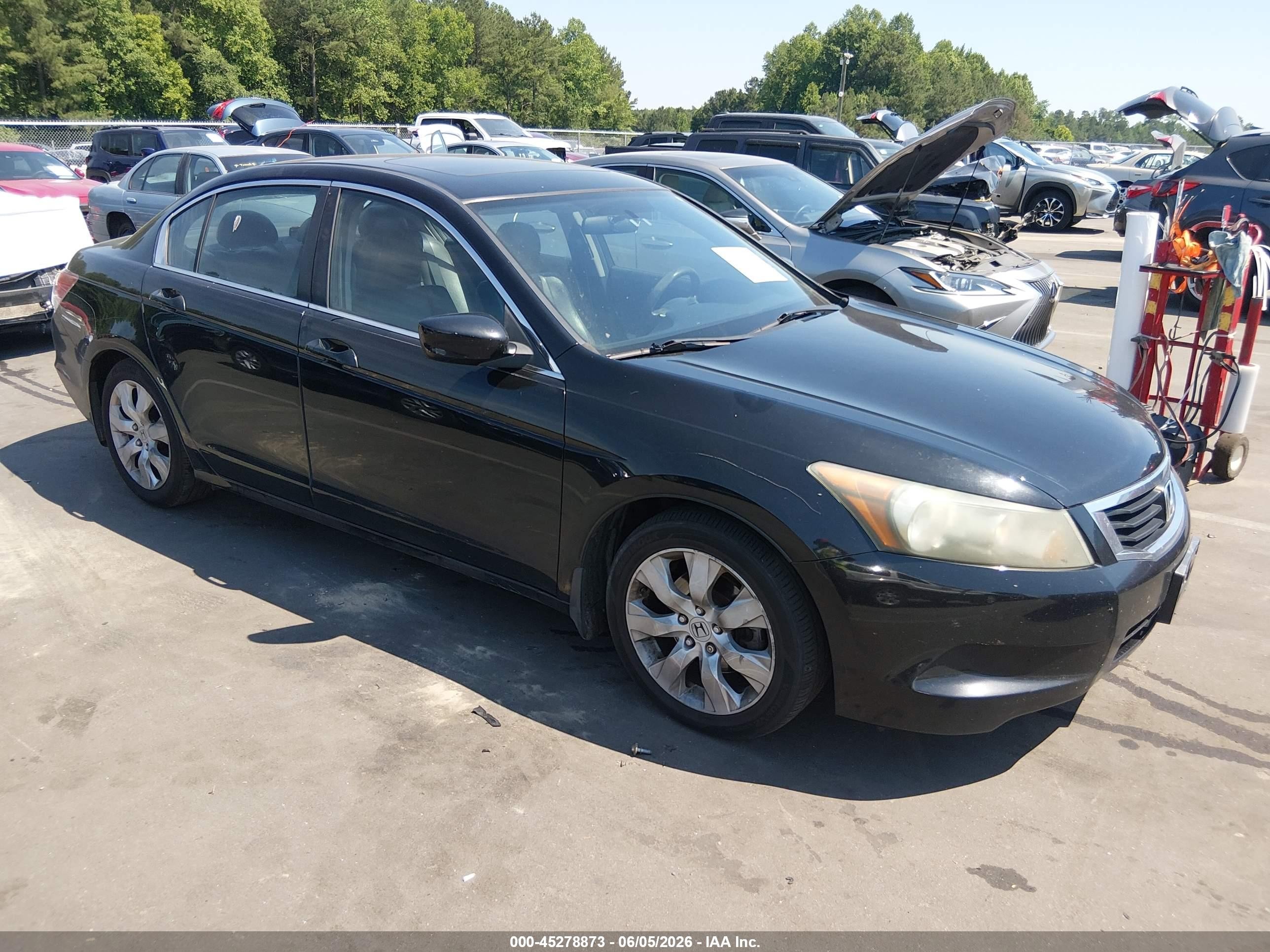 2010 Honda Accord 2.4 Ex Черный vin: 1HGCP2F72AA100090