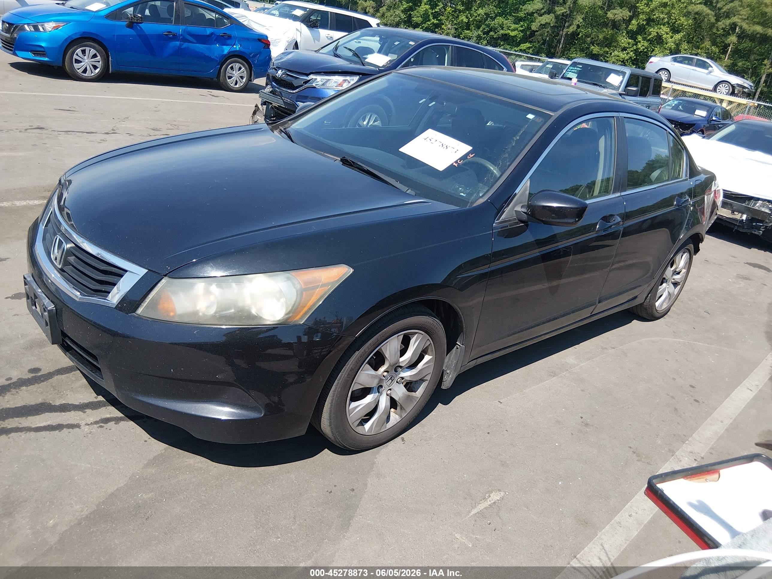 2010 Honda Accord 2.4 Ex Черный vin: 1HGCP2F72AA100090