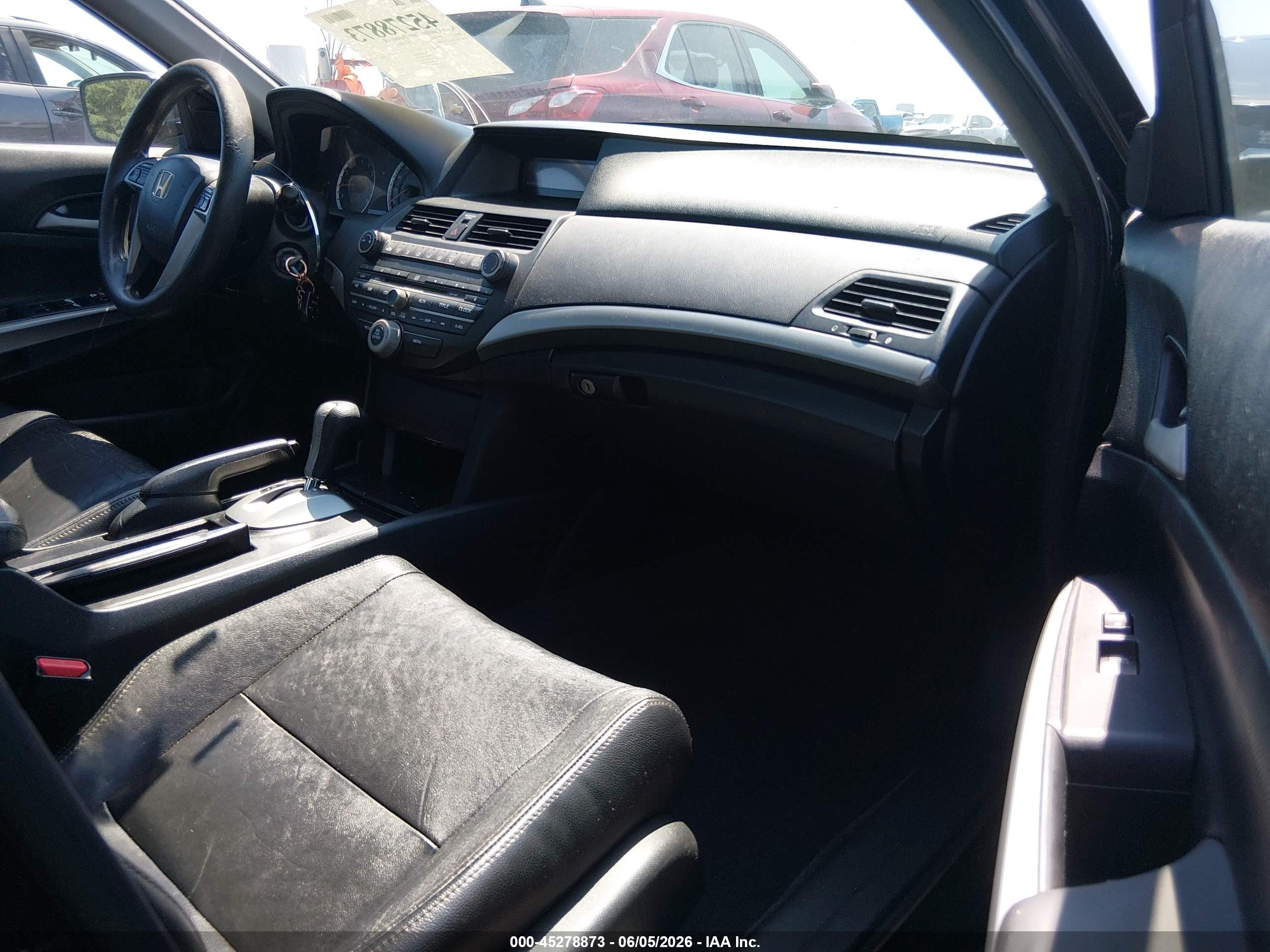 2010 Honda Accord 2.4 Ex Черный vin: 1HGCP2F72AA100090