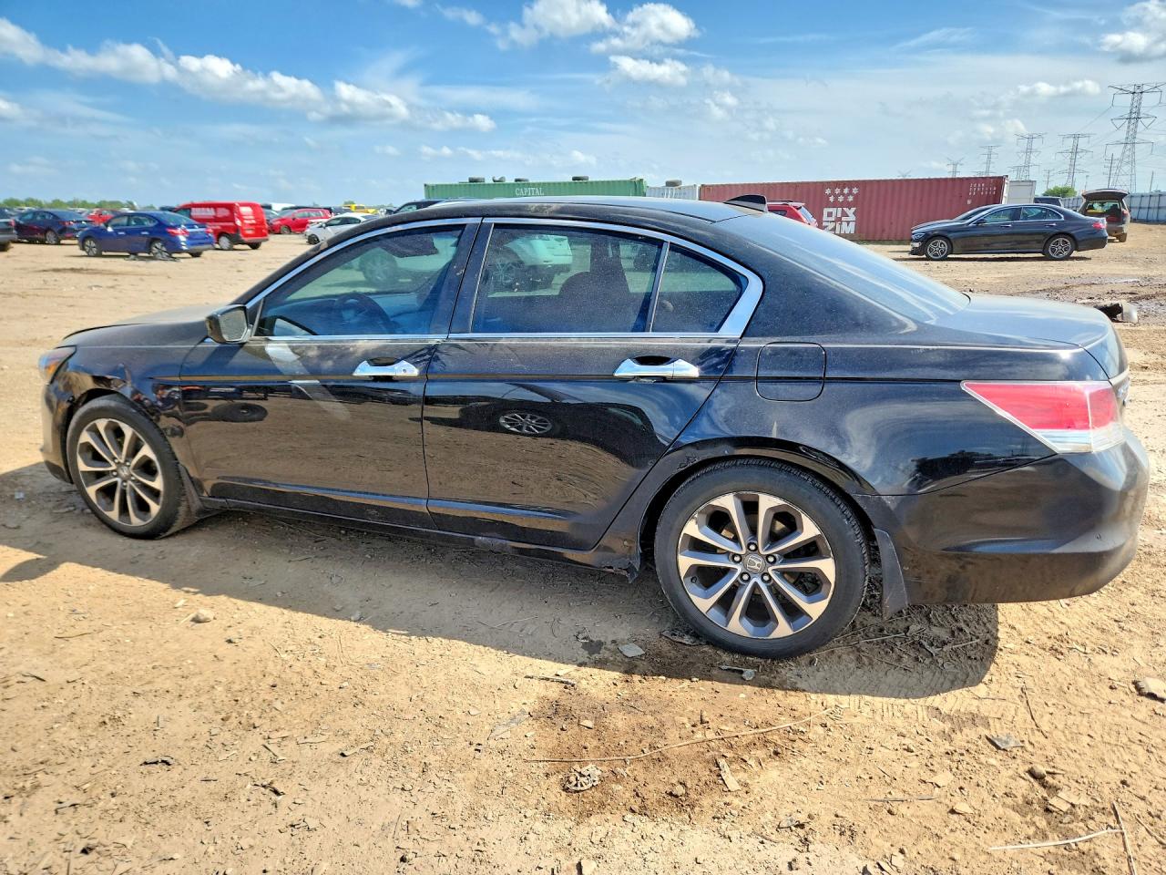 2010 Honda Accord Ex Black vin: 1HGCP2F72AA111865