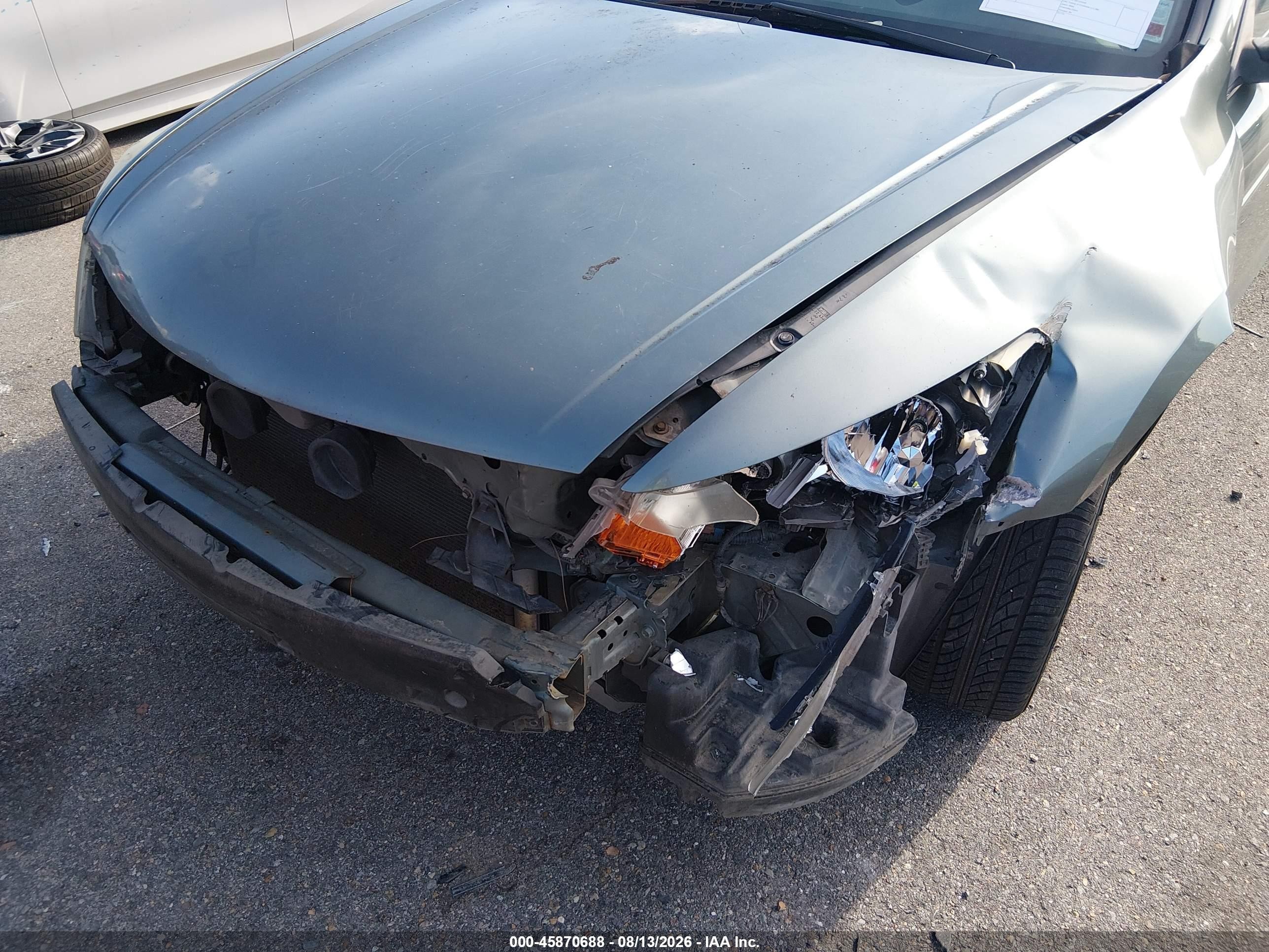 2010 Honda Accord 2.4 Ex Green vin: 1HGCP2F72AA115267