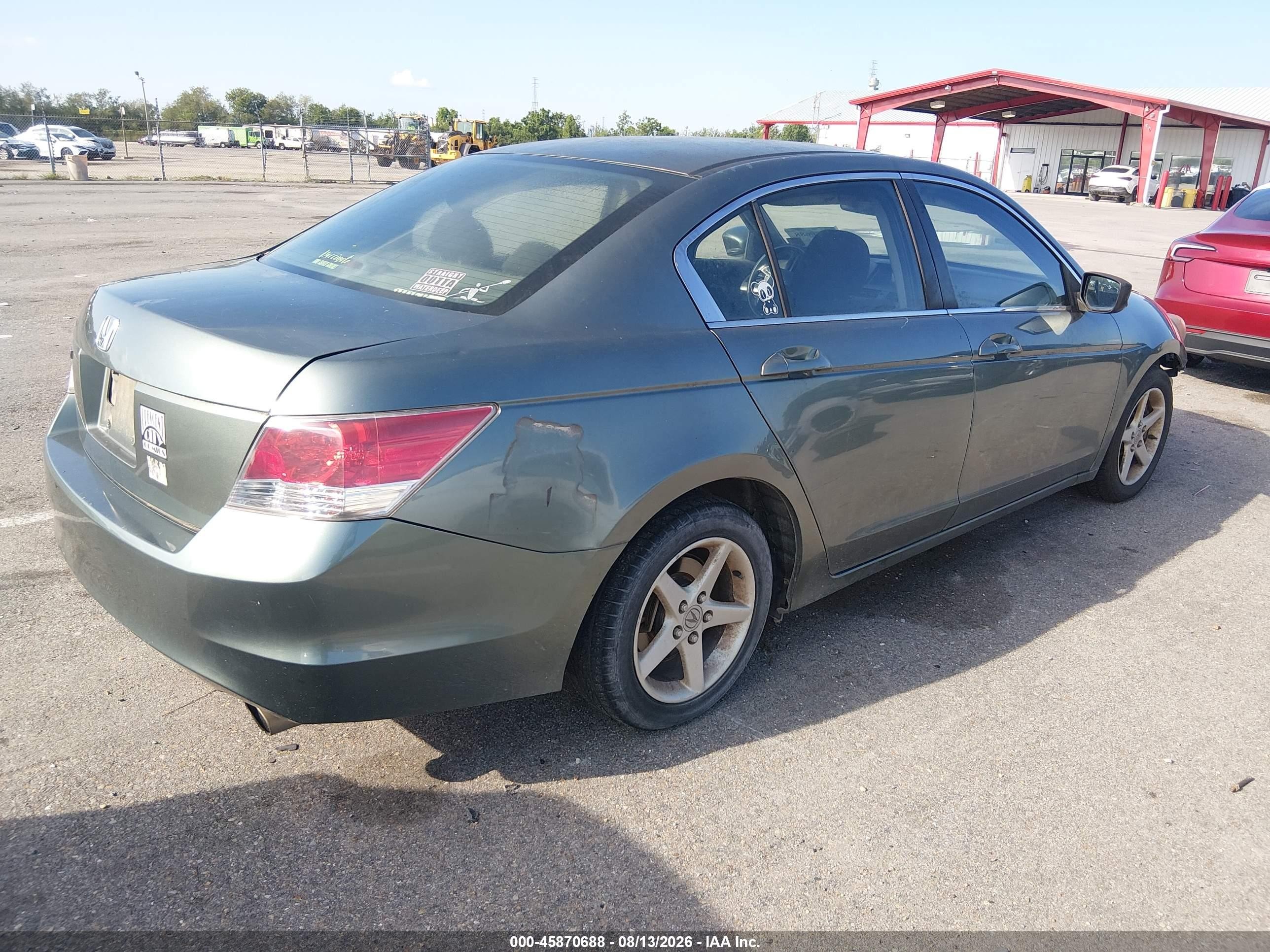 2010 Honda Accord 2.4 Ex Green vin: 1HGCP2F72AA115267