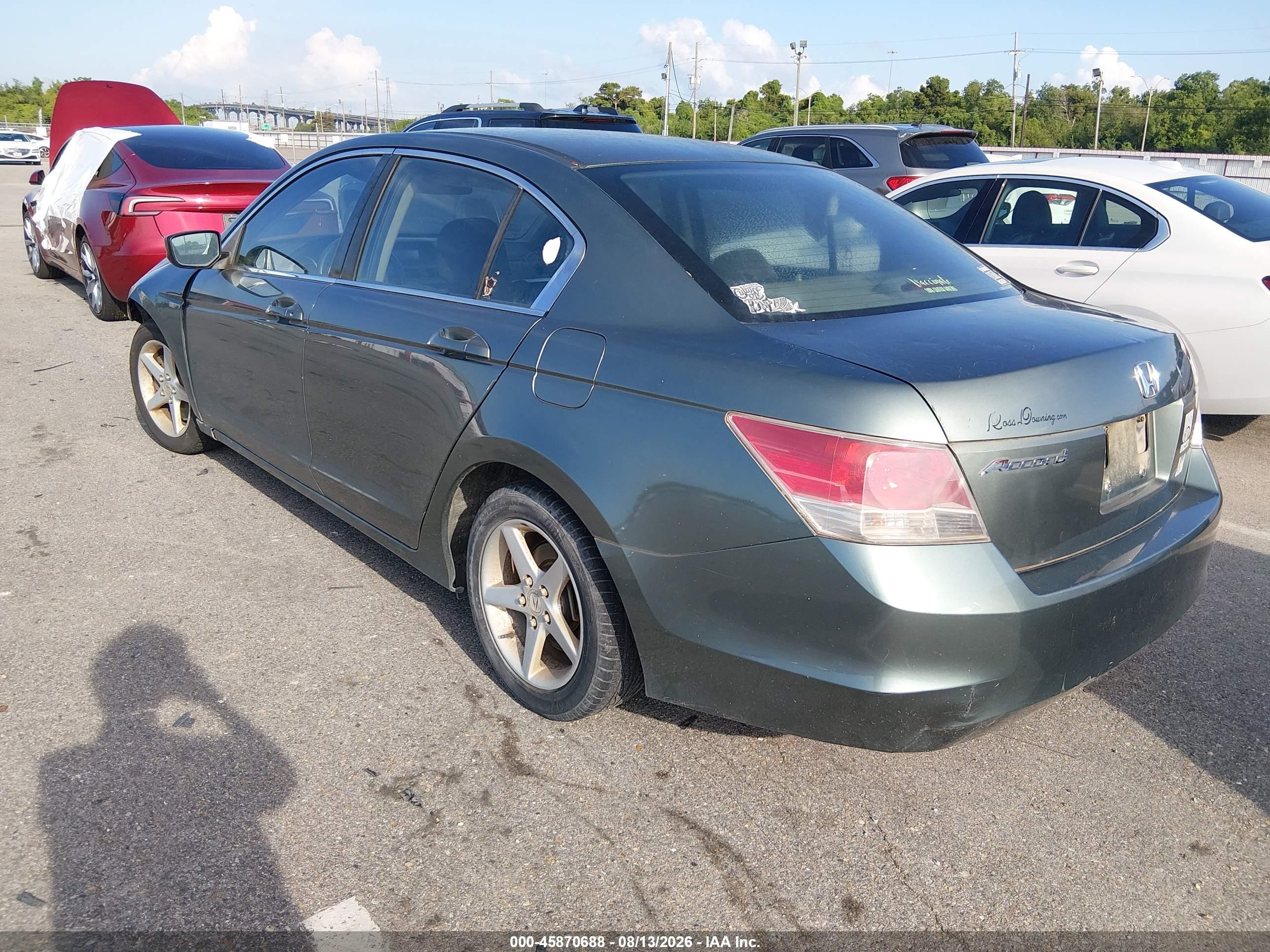 2010 Honda Accord 2.4 Ex Green vin: 1HGCP2F72AA115267