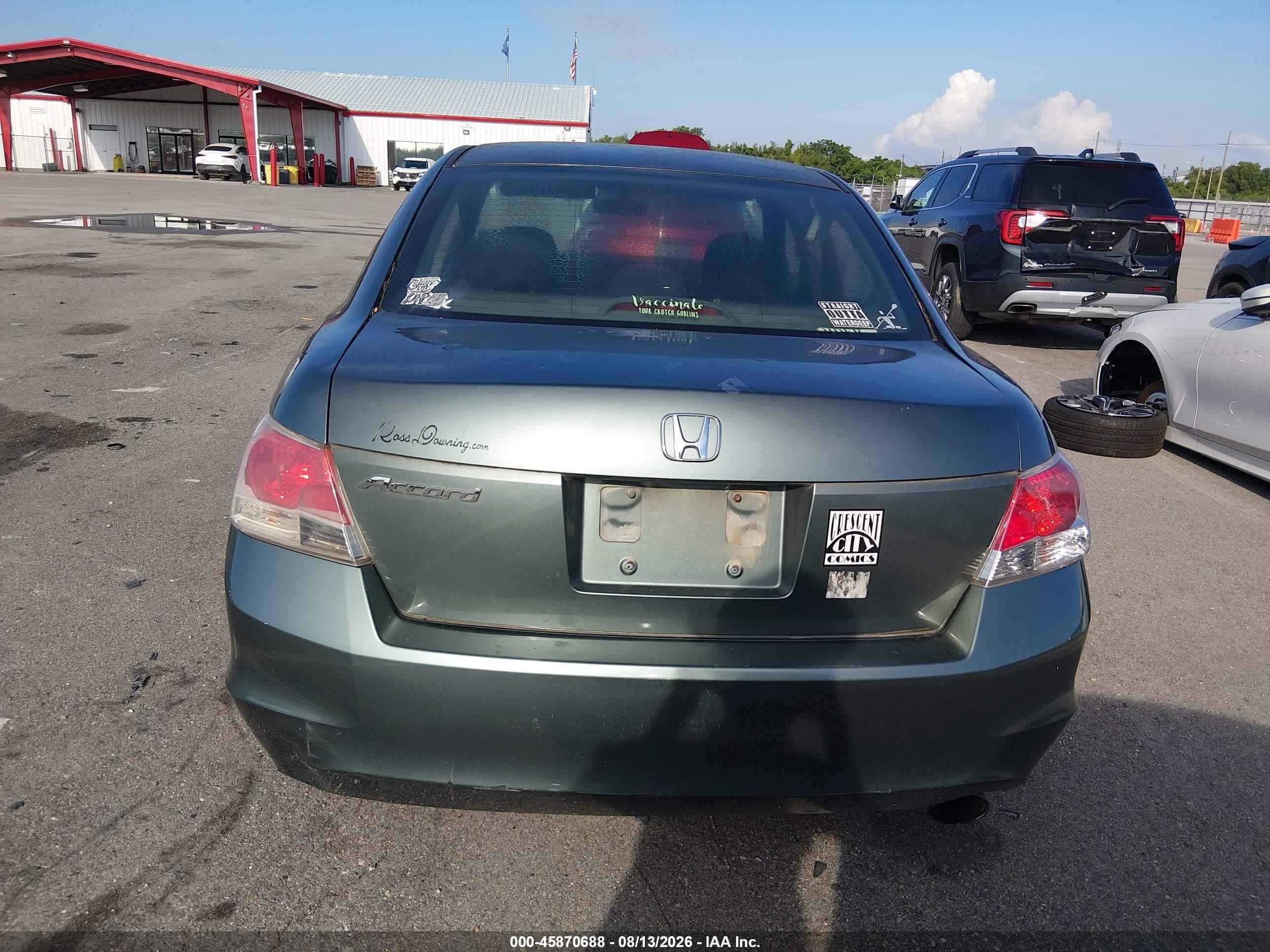 2010 Honda Accord 2.4 Ex Green vin: 1HGCP2F72AA115267