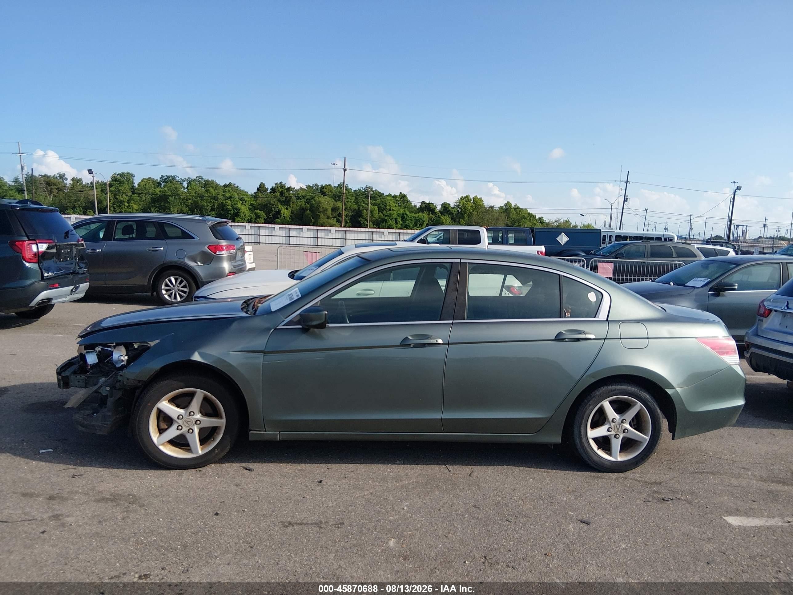2010 Honda Accord 2.4 Ex Green vin: 1HGCP2F72AA115267