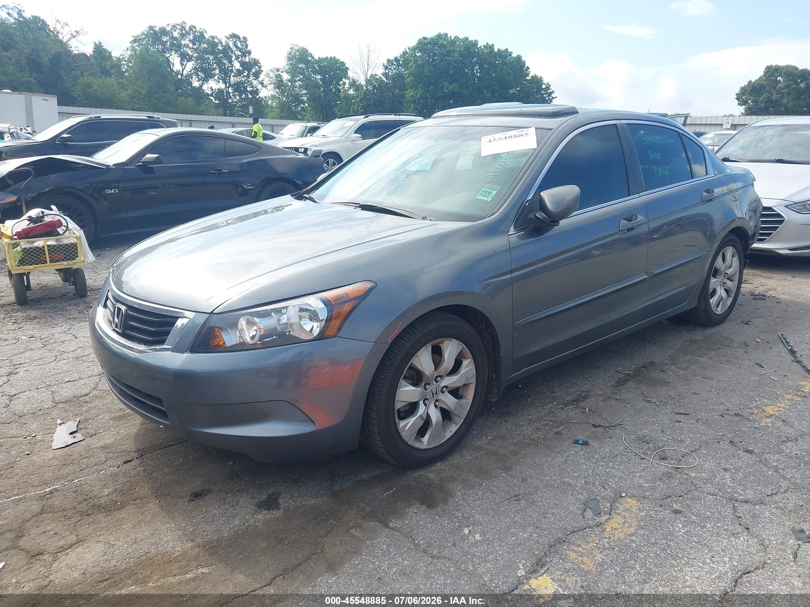 2010 Honda Accord 2.4 Ex Gray vin: 1HGCP2F72AA126902