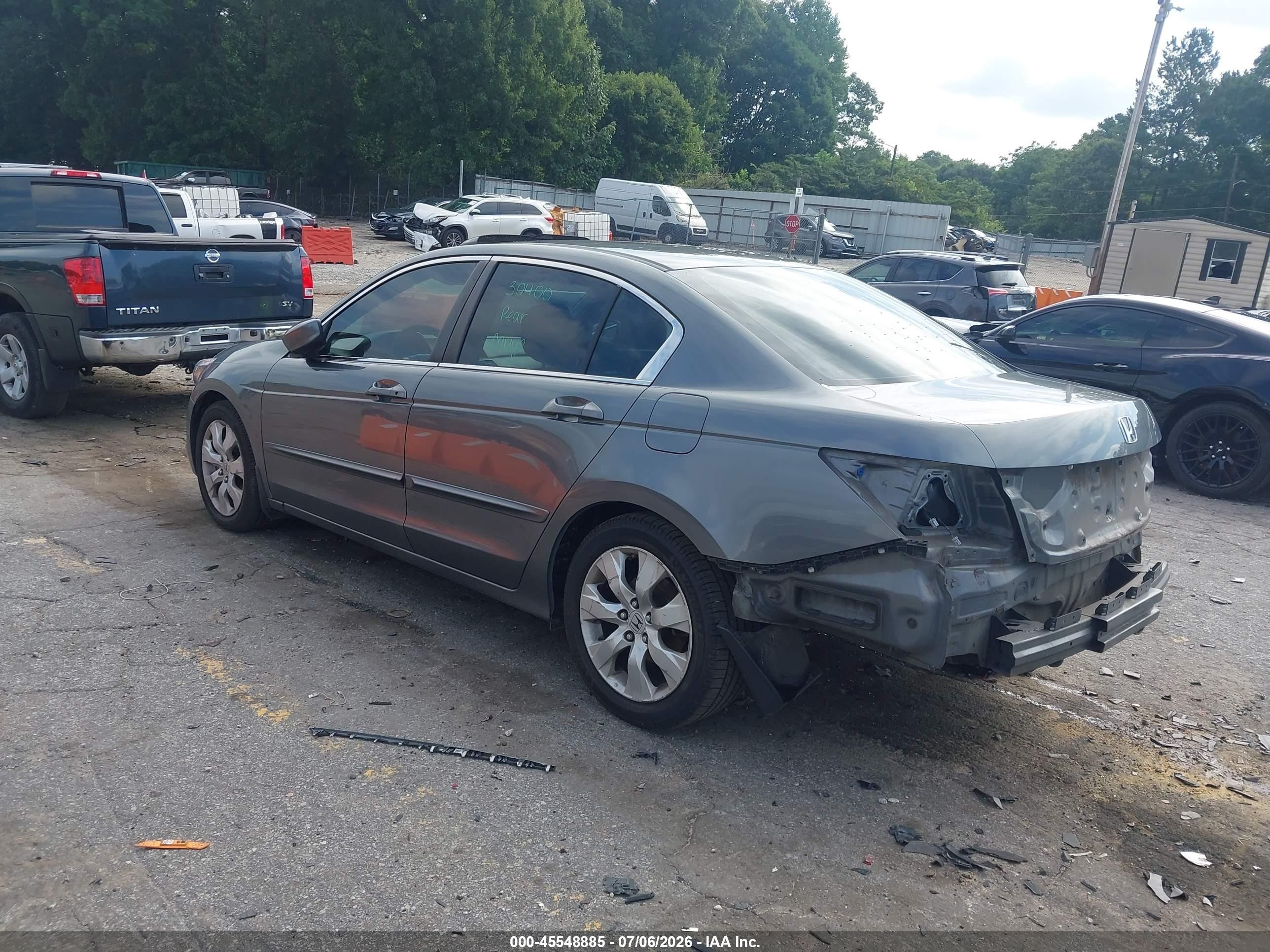 2010 Honda Accord 2.4 Ex Gray vin: 1HGCP2F72AA126902