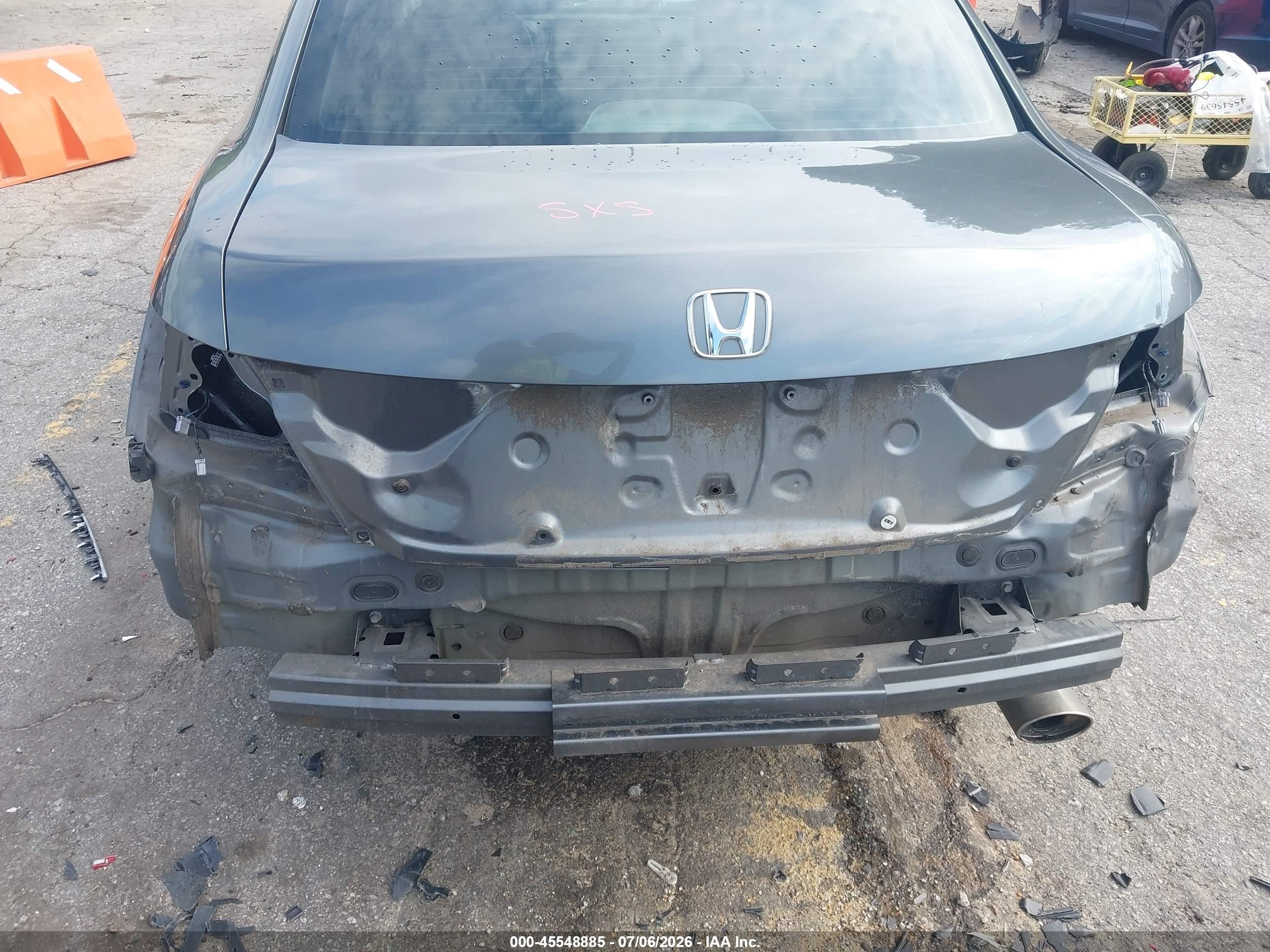 2010 Honda Accord 2.4 Ex Gray vin: 1HGCP2F72AA126902