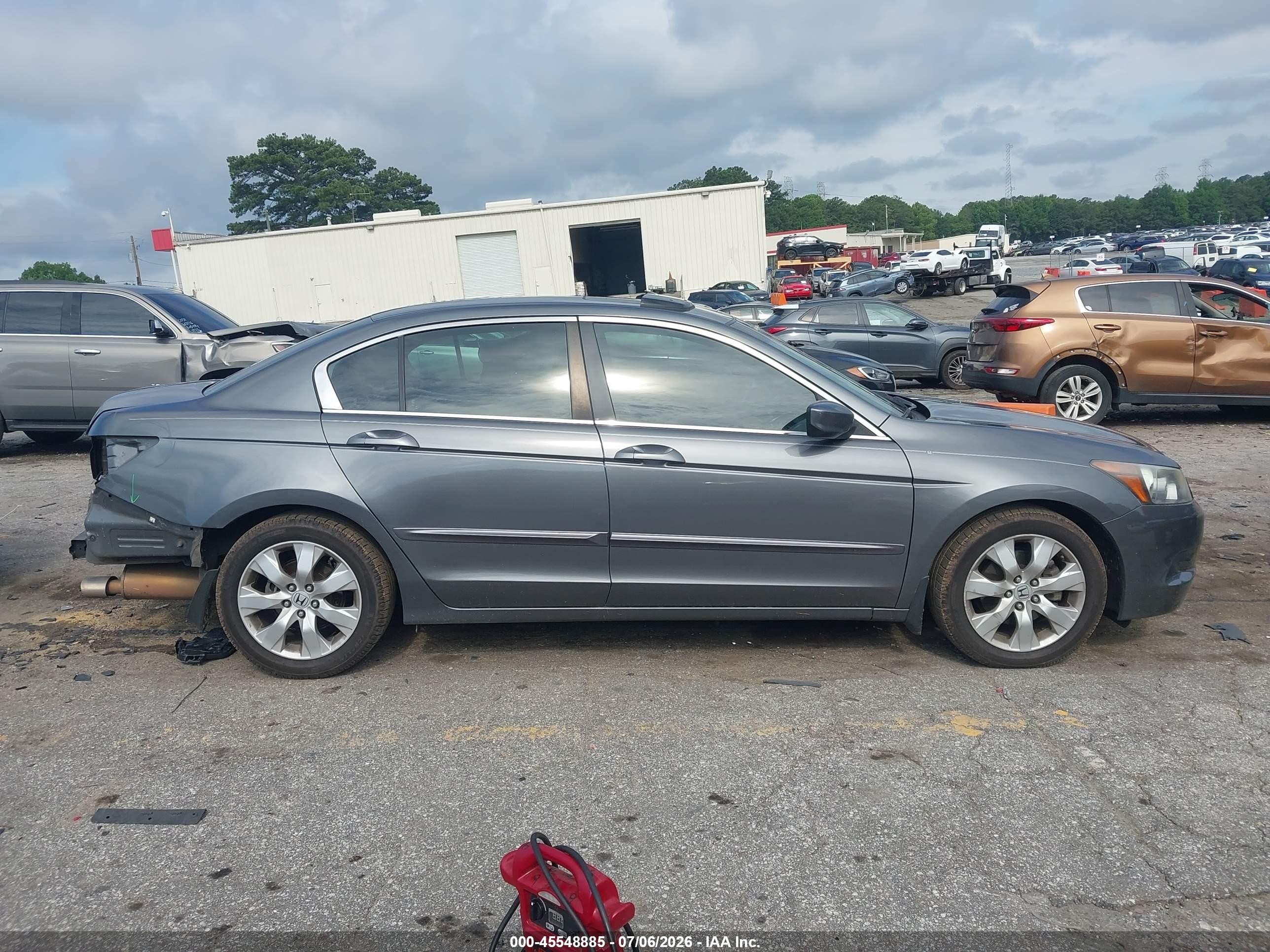 2010 Honda Accord 2.4 Ex Gray vin: 1HGCP2F72AA126902