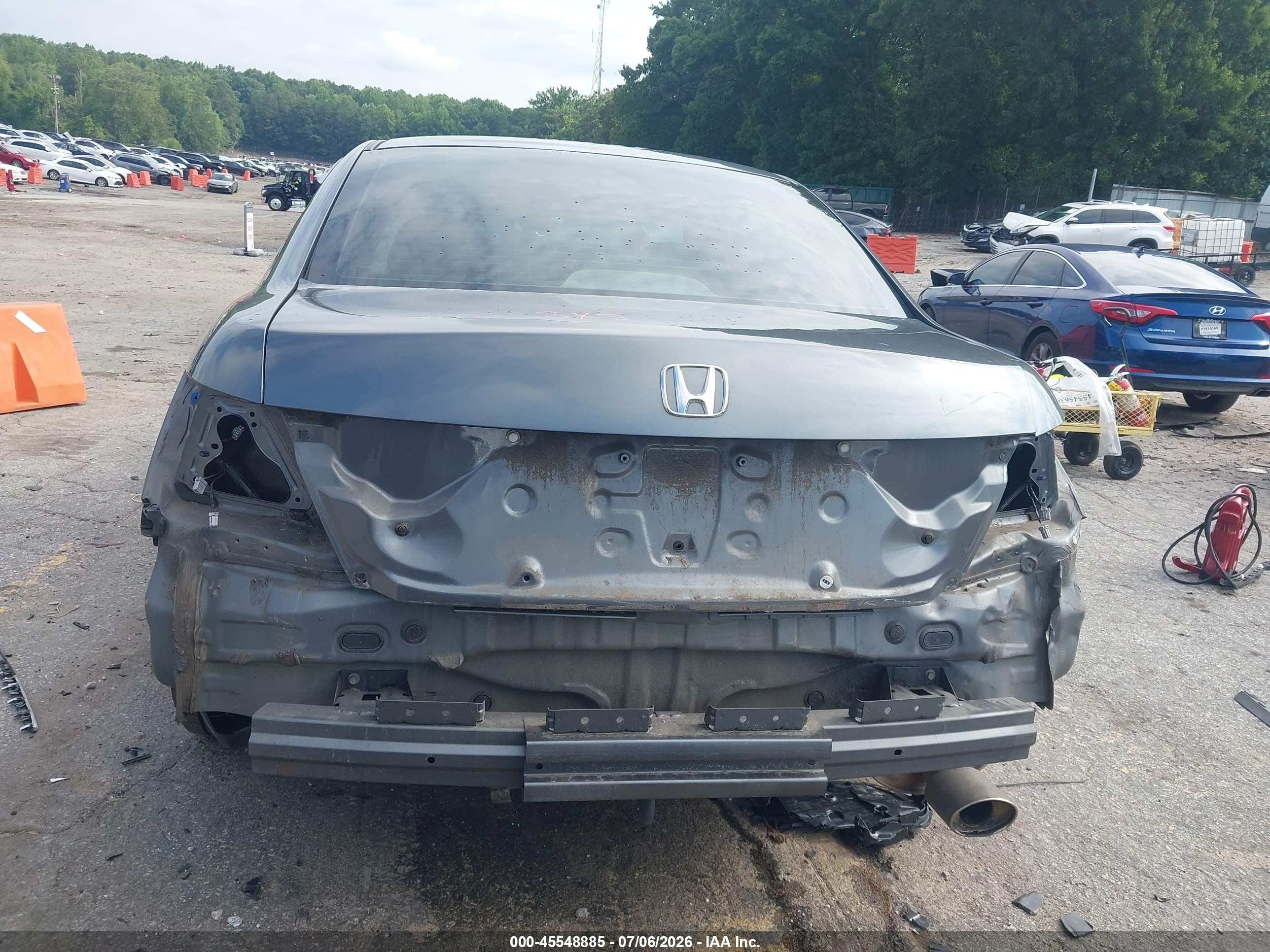 2010 Honda Accord 2.4 Ex Gray vin: 1HGCP2F72AA126902