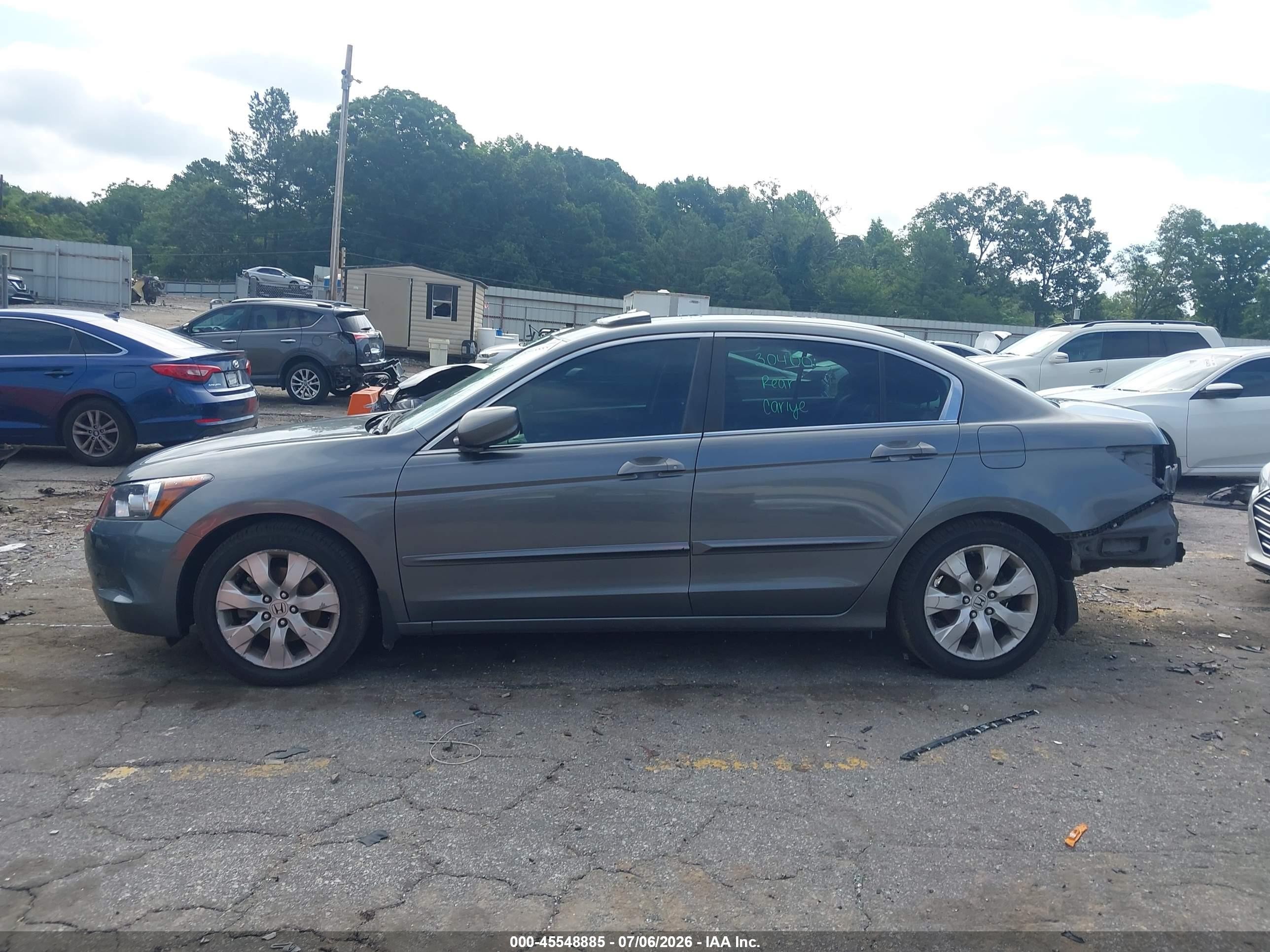 2010 Honda Accord 2.4 Ex Gray vin: 1HGCP2F72AA126902