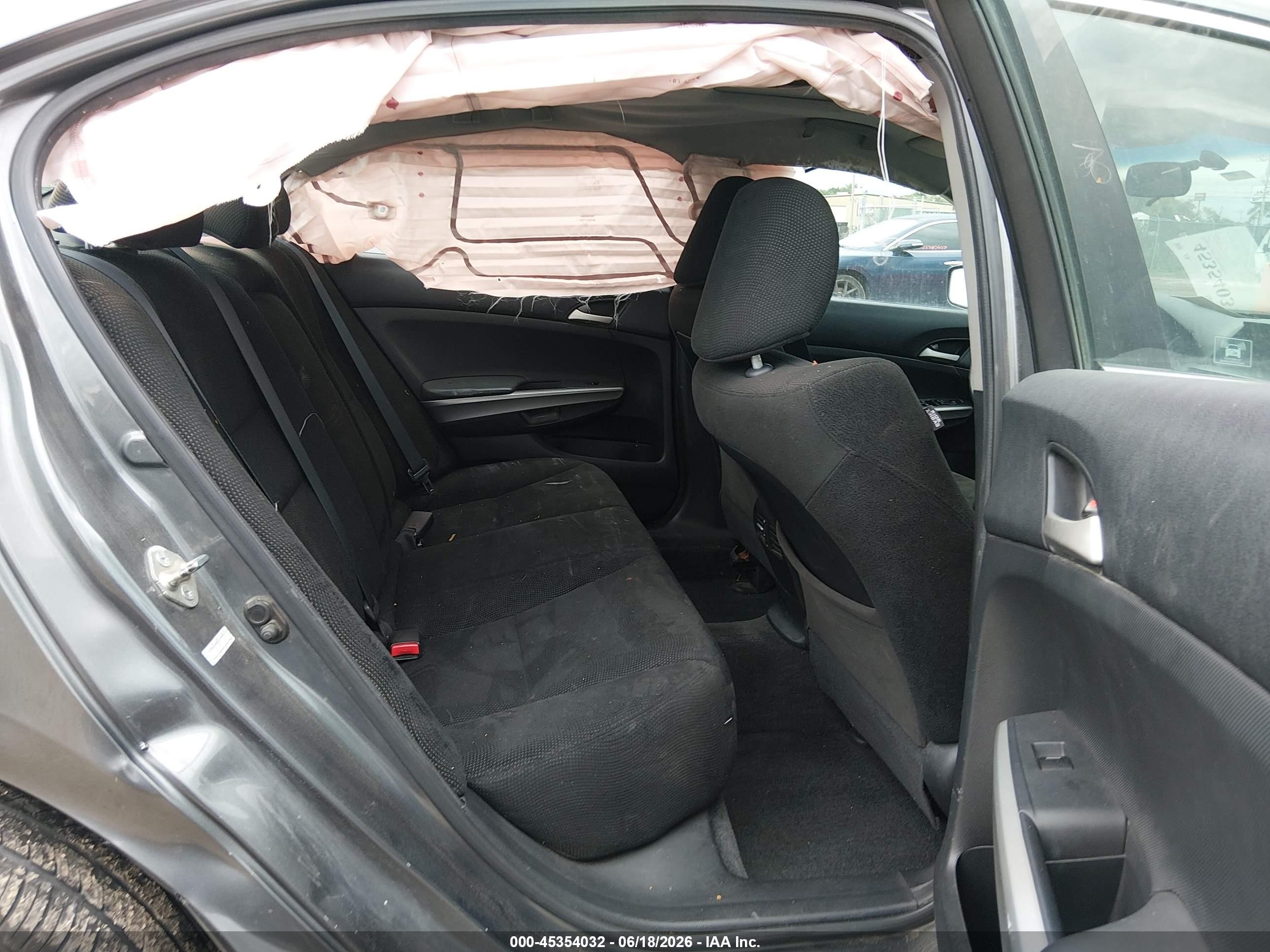 2010 Honda Accord 2.4 Ex Серый vin: 1HGCP2F72AA165554