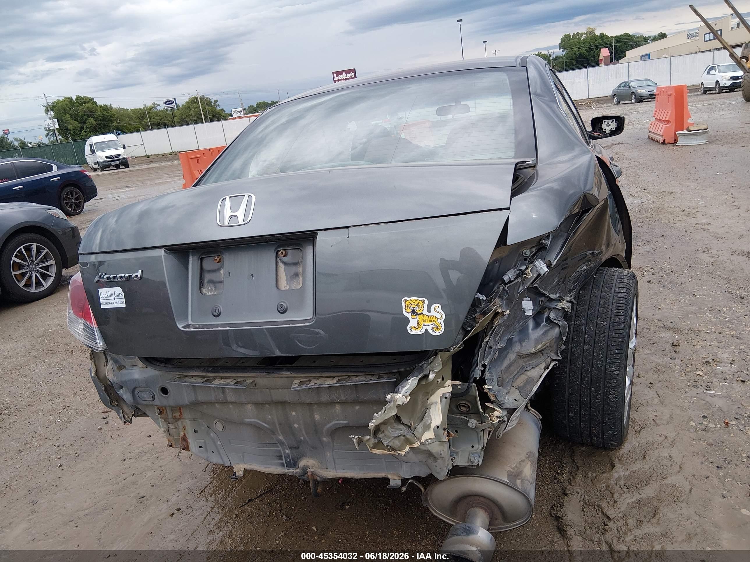 2010 Honda Accord 2.4 Ex Серый vin: 1HGCP2F72AA165554