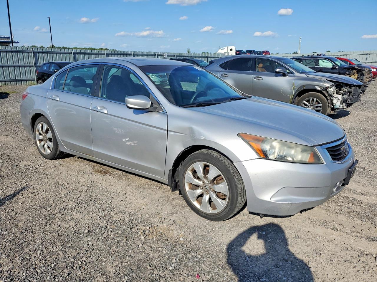 2010 Honda Accord Ex Silver vin: 1HGCP2F72AA800109