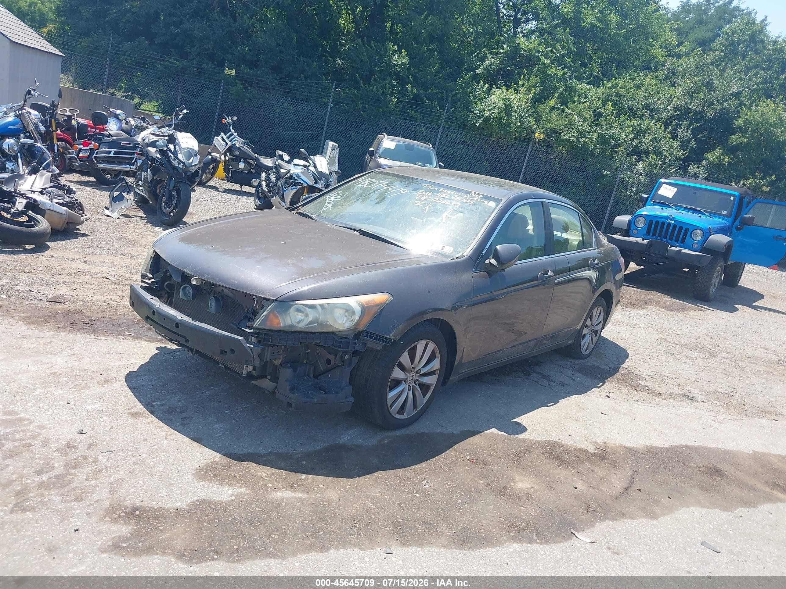 2011 Honda Accord 2.4 Ex Brown vin: 1HGCP2F72BA020693