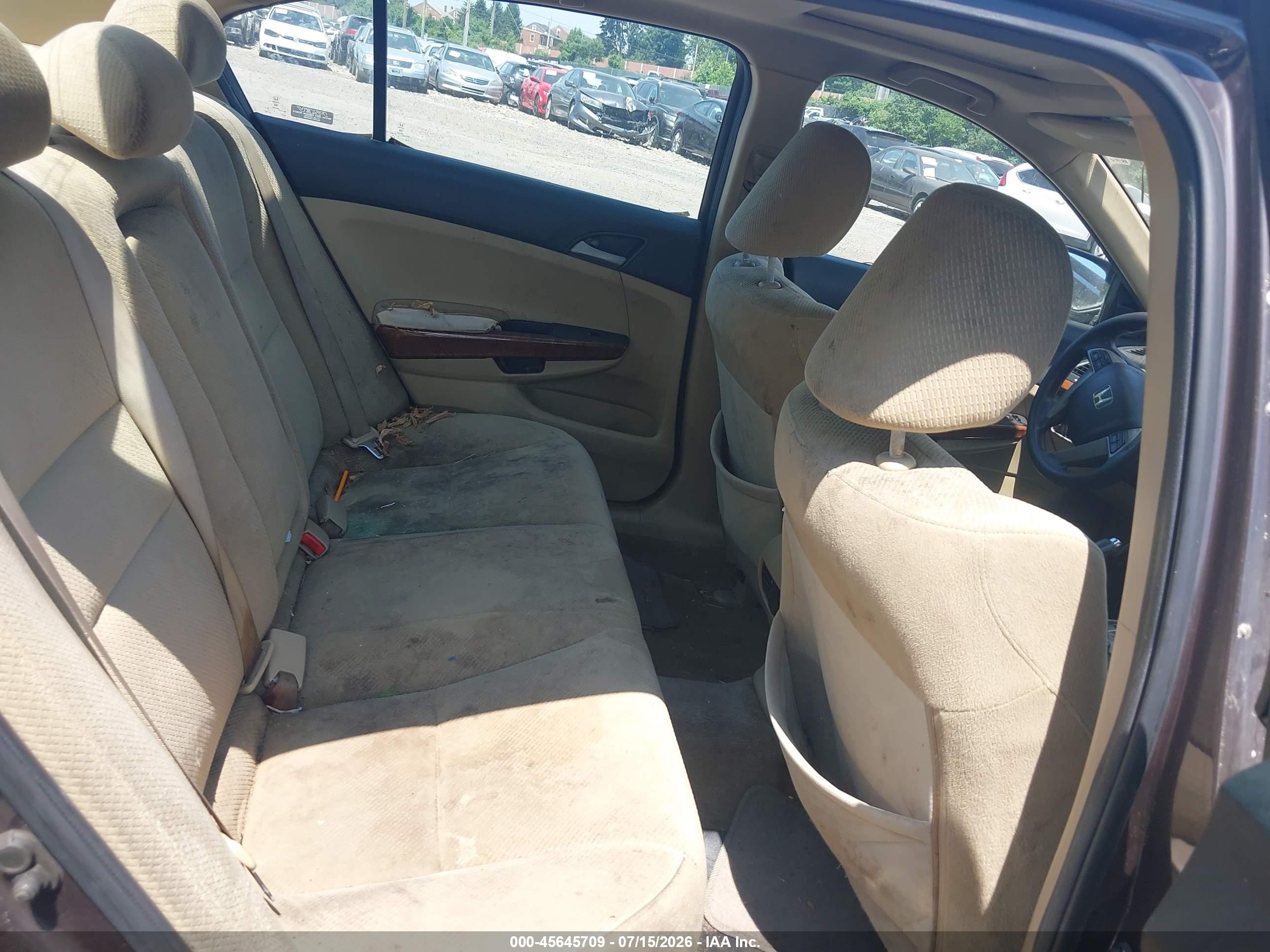 2011 Honda Accord 2.4 Ex Brown vin: 1HGCP2F72BA020693