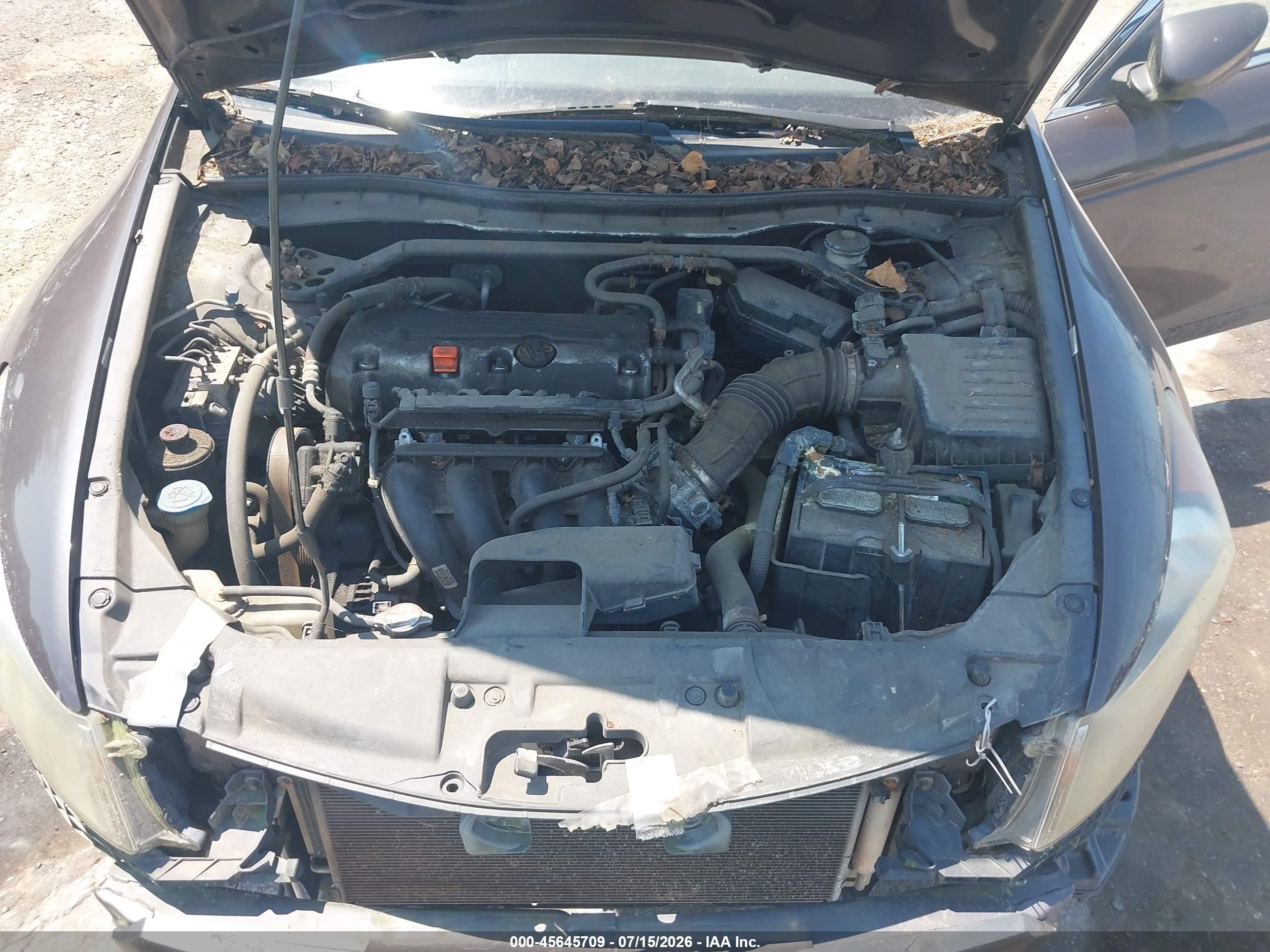 2011 Honda Accord 2.4 Ex Brown vin: 1HGCP2F72BA020693
