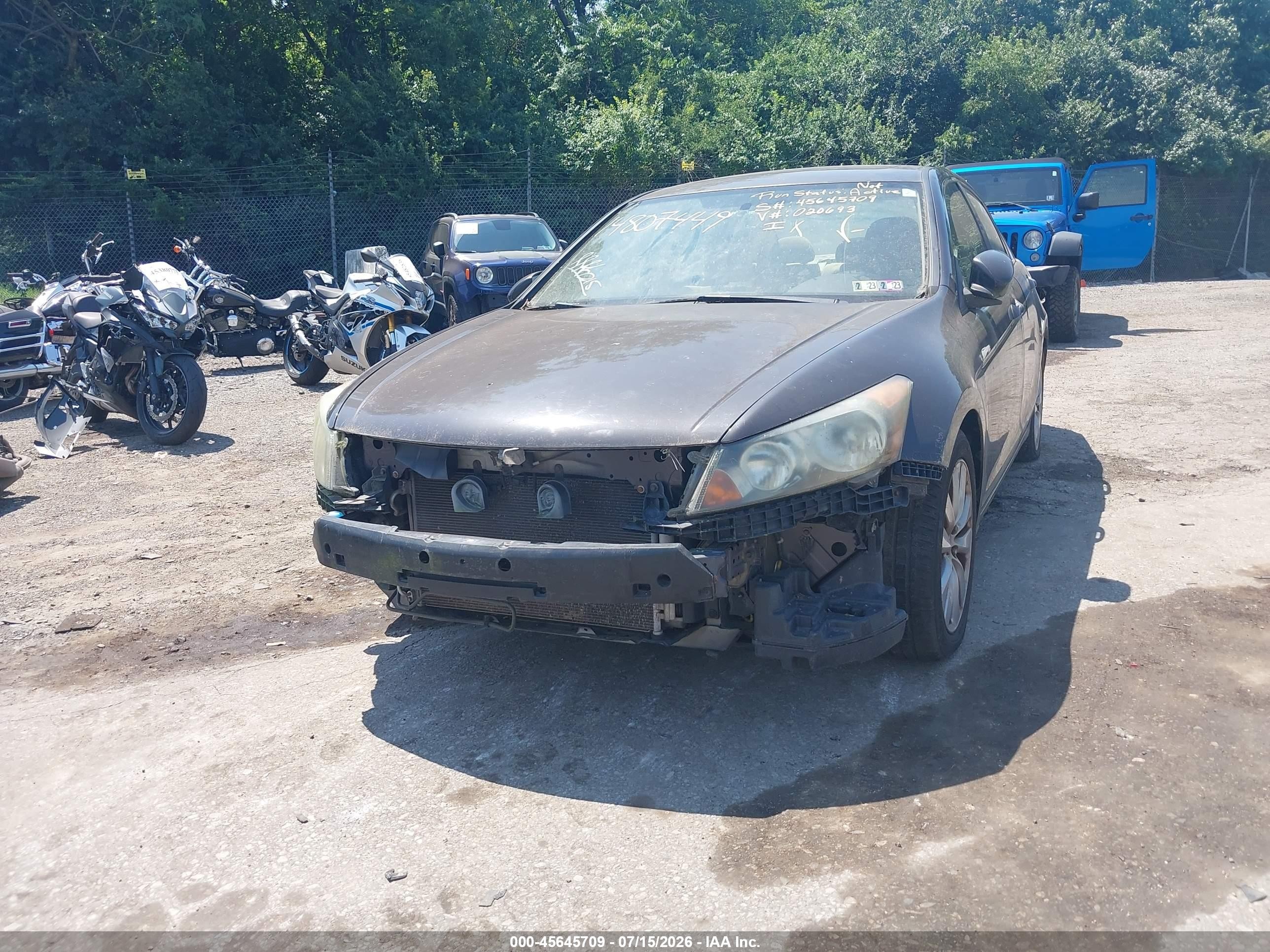 2011 Honda Accord 2.4 Ex Brown vin: 1HGCP2F72BA020693