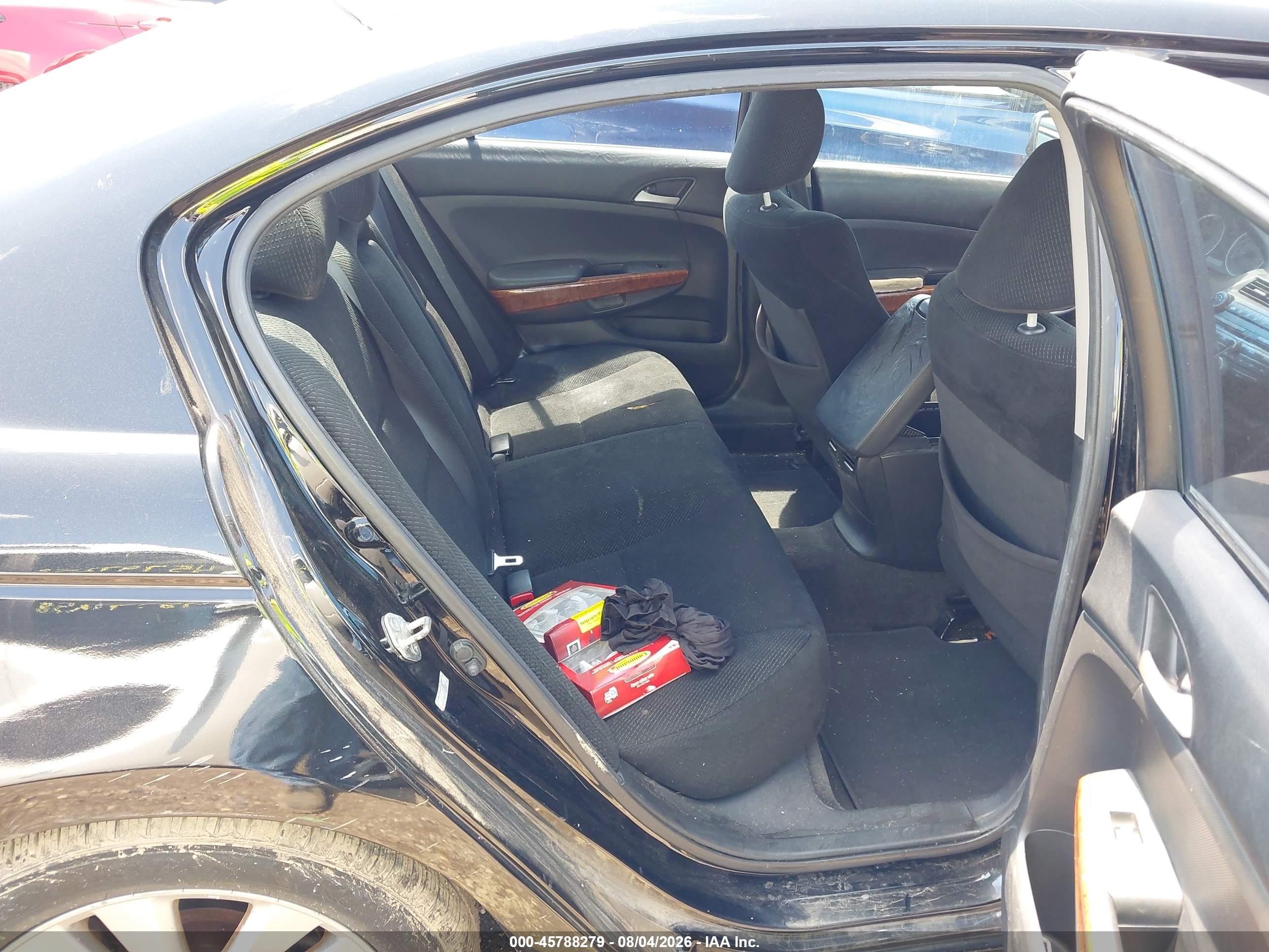 2011 Honda Accord 2.4 Ex Black vin: 1HGCP2F72BA053709