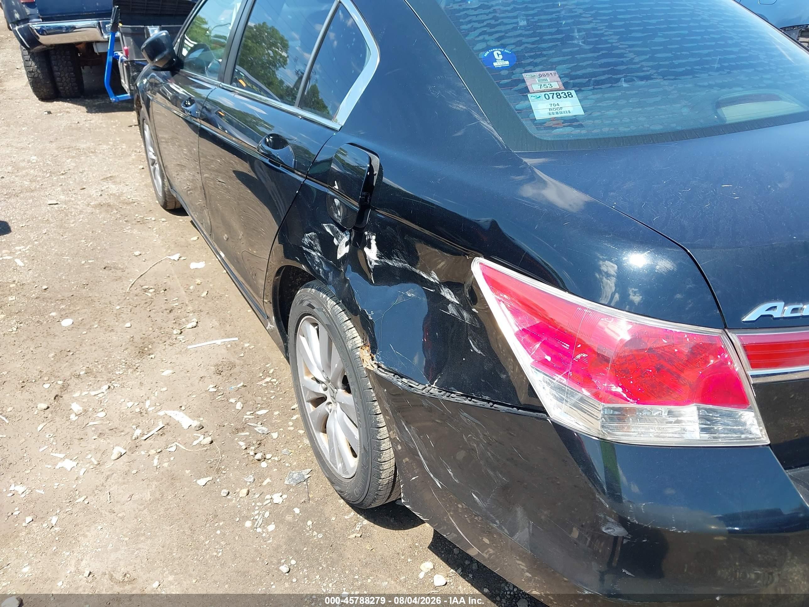 2011 Honda Accord 2.4 Ex Black vin: 1HGCP2F72BA053709