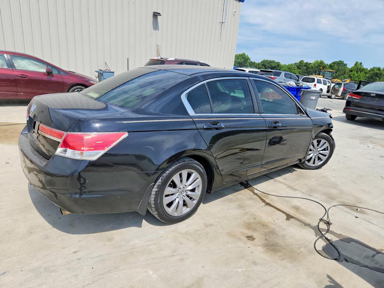 2012 Honda Accord Ex Black vin: 1HGCP2F72CA014653