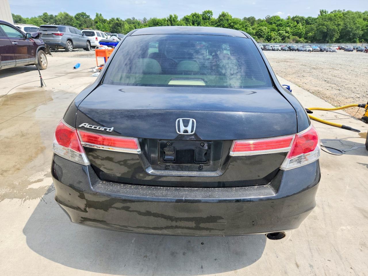 2012 Honda Accord Ex Black vin: 1HGCP2F72CA014653