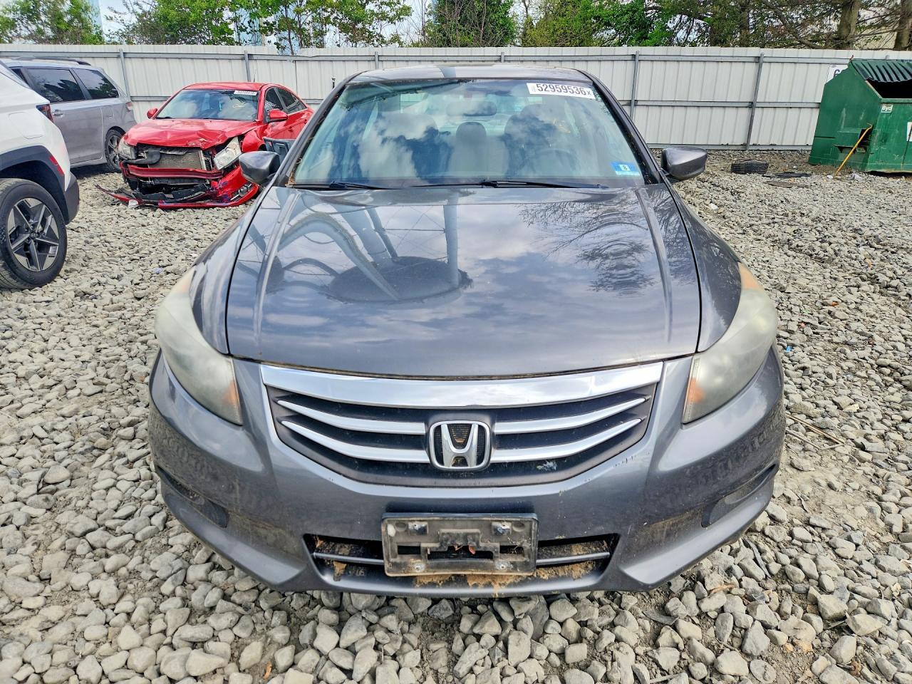 2012 Honda Accord Ex Gray vin: 1HGCP2F72CA090681