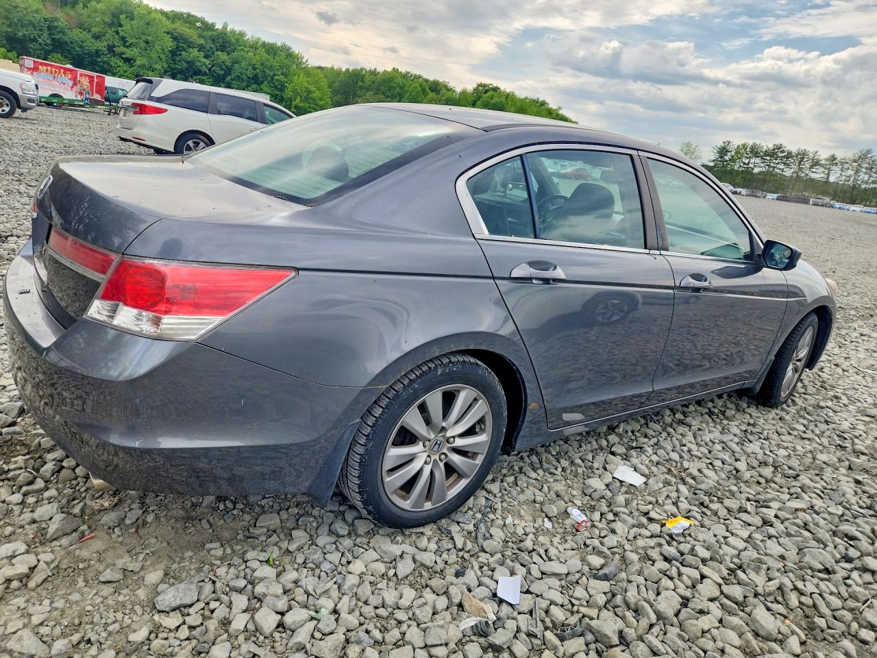 2012 Honda Accord Ex Gray vin: 1HGCP2F72CA090681