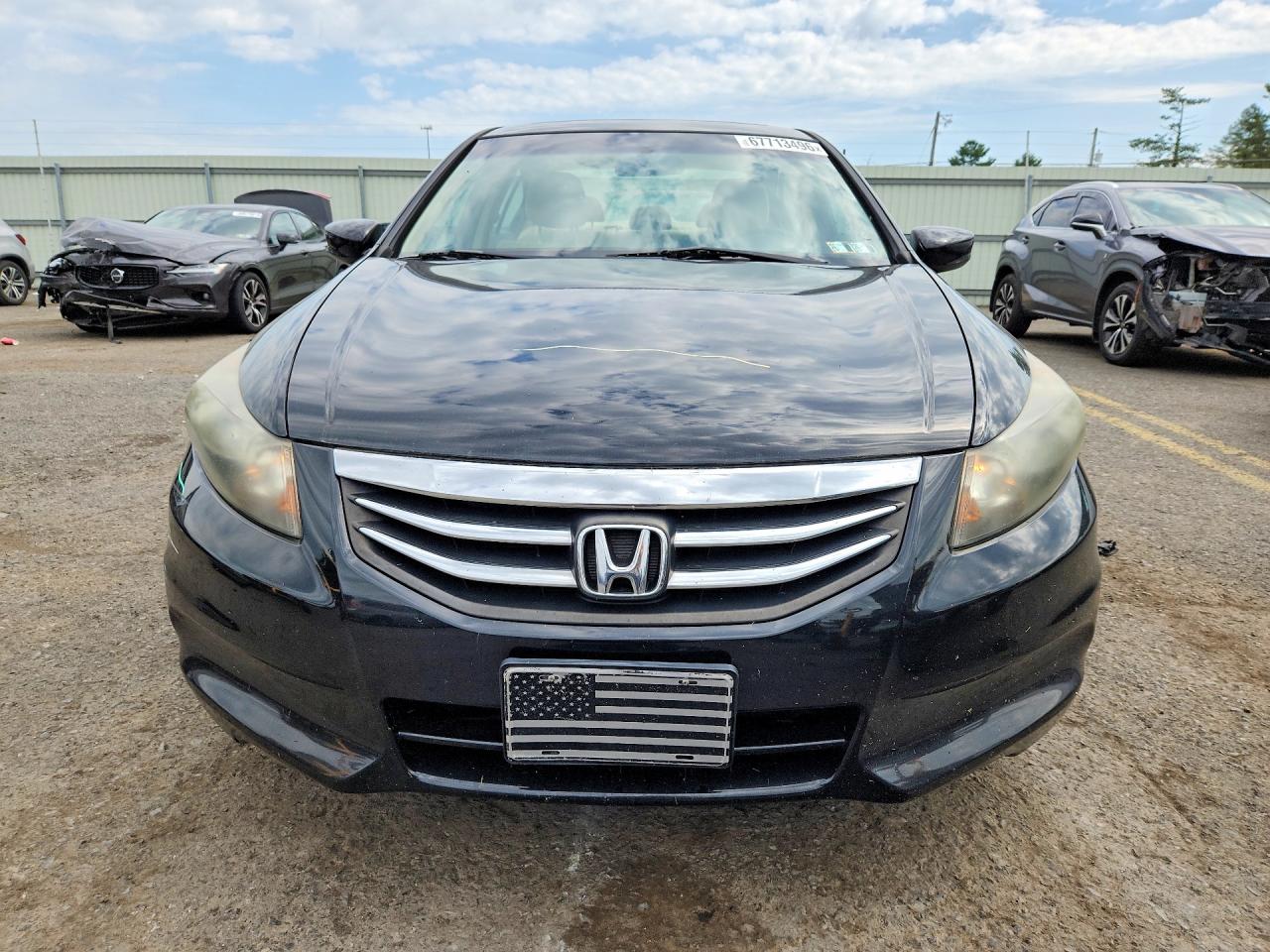 2012 Honda Accord Ex Black vin: 1HGCP2F72CA125090