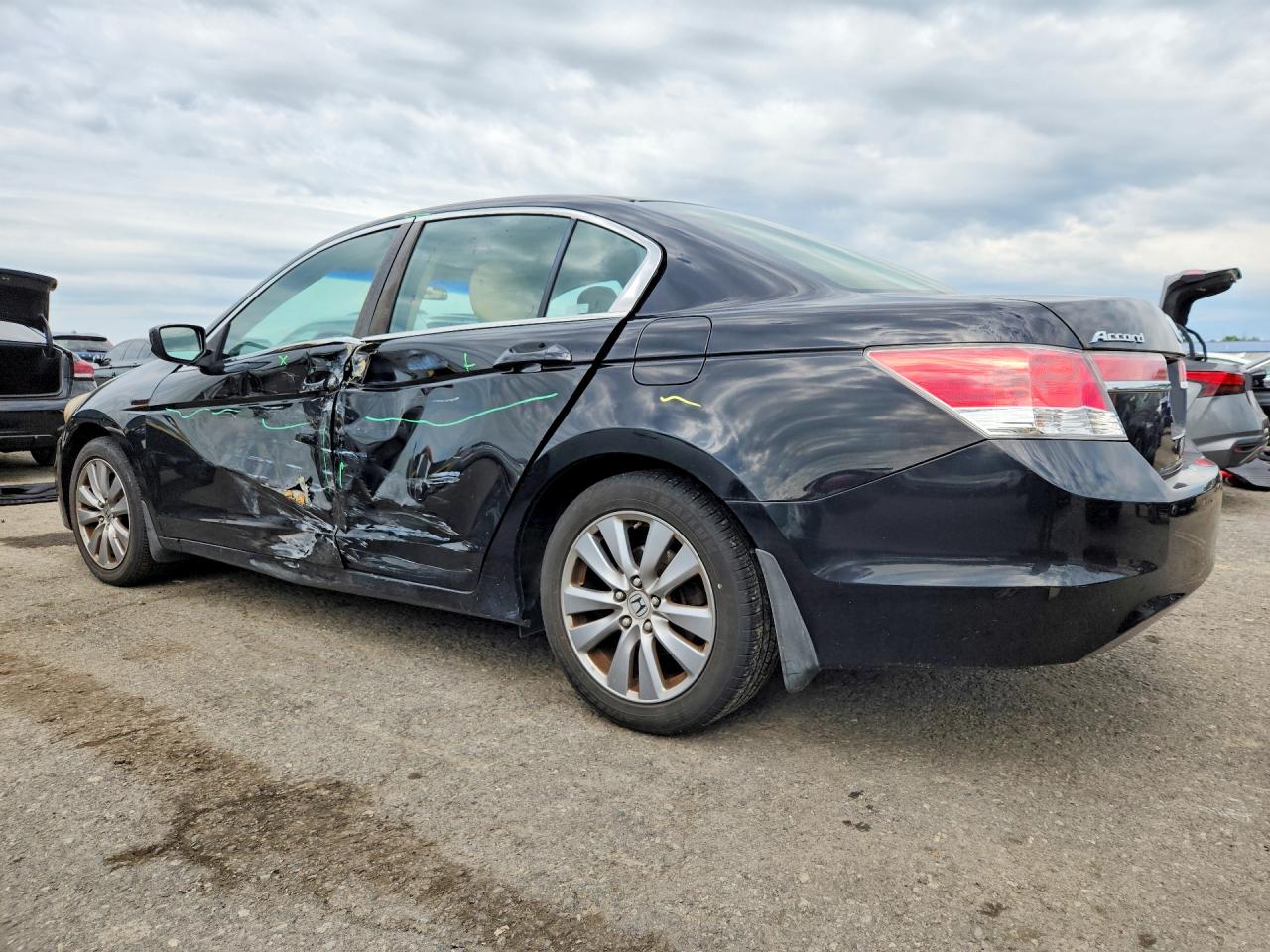 2012 Honda Accord Ex Black vin: 1HGCP2F72CA125090