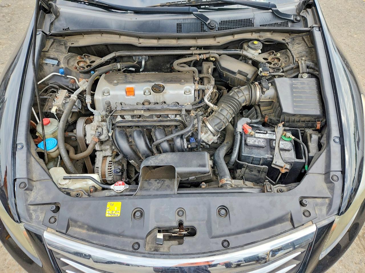 2012 Honda Accord Ex Black vin: 1HGCP2F72CA125090
