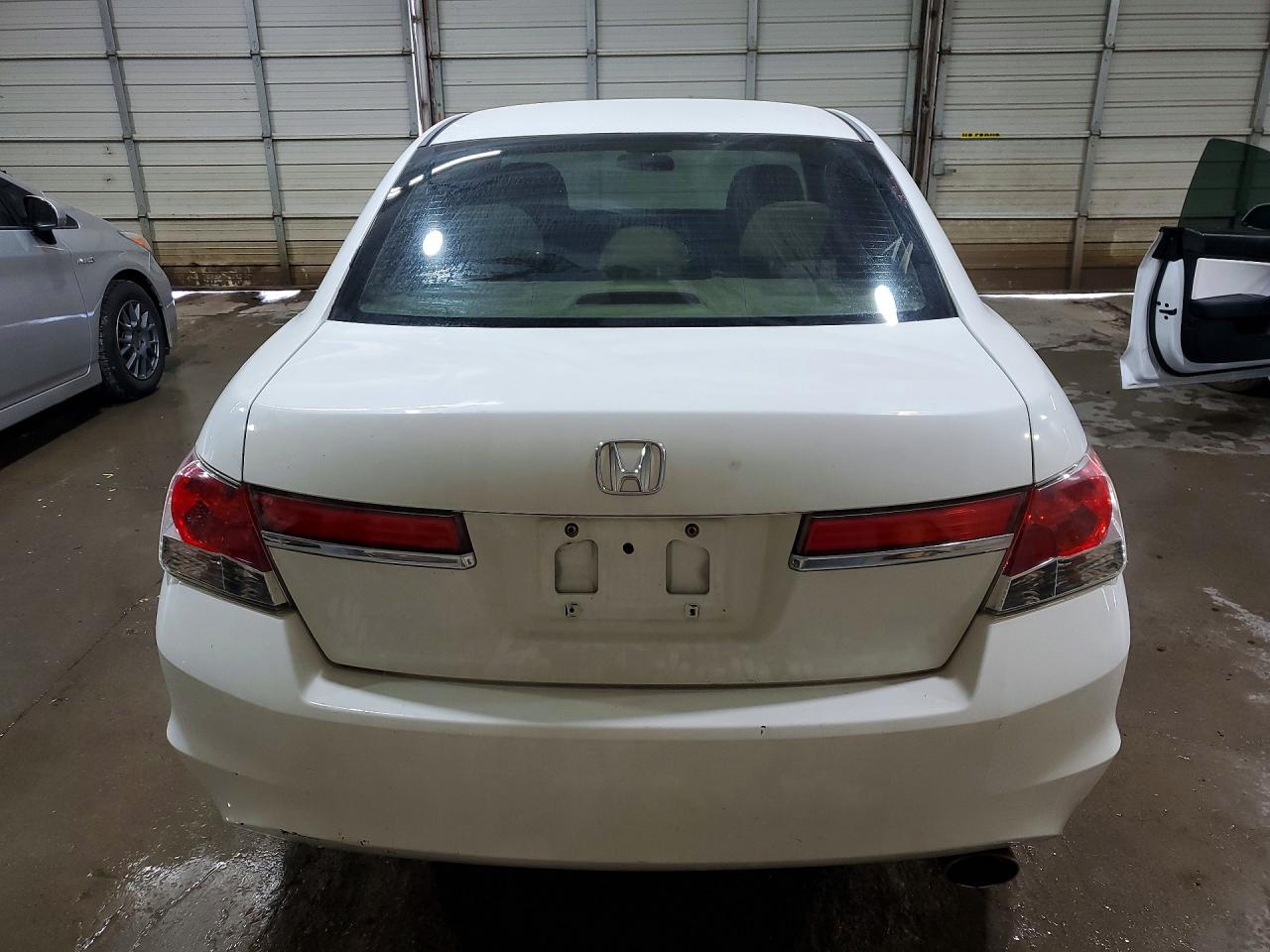 2012 Honda Accord Ex White vin: 1HGCP2F72CA158204