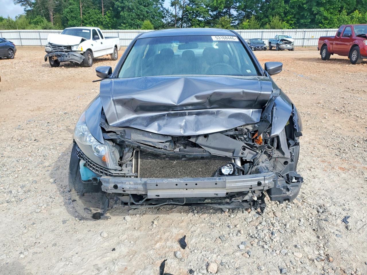 2012 Honda Accord Ex Серый vin: 1HGCP2F72CA194328