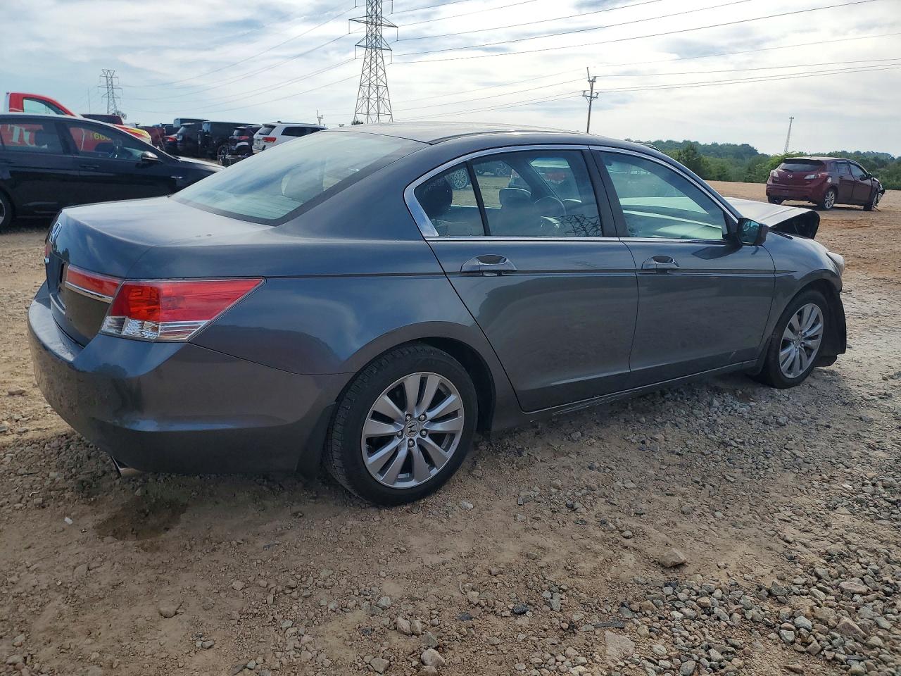 2012 Honda Accord Ex Серый vin: 1HGCP2F72CA194328