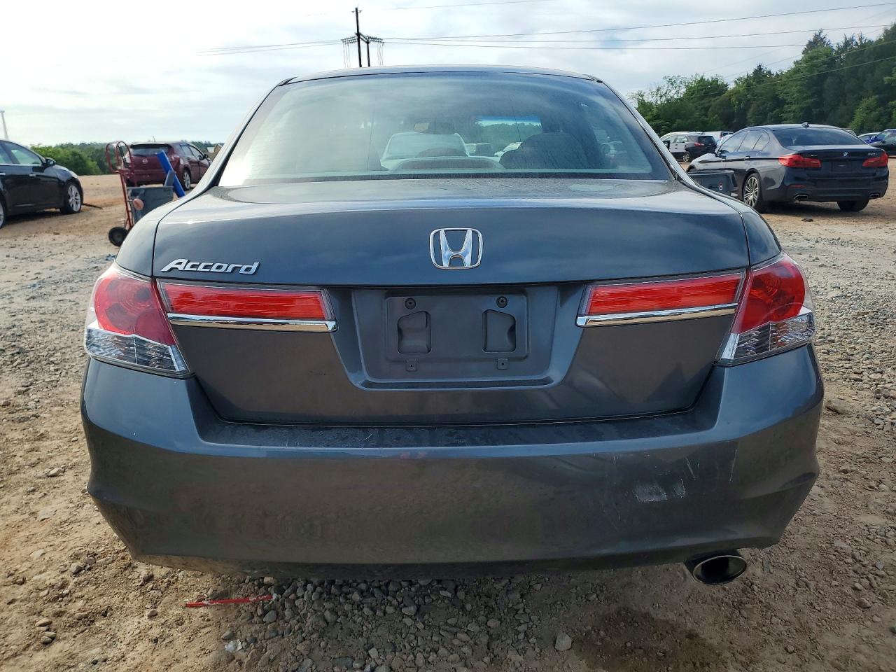 2012 Honda Accord Ex Серый vin: 1HGCP2F72CA194328