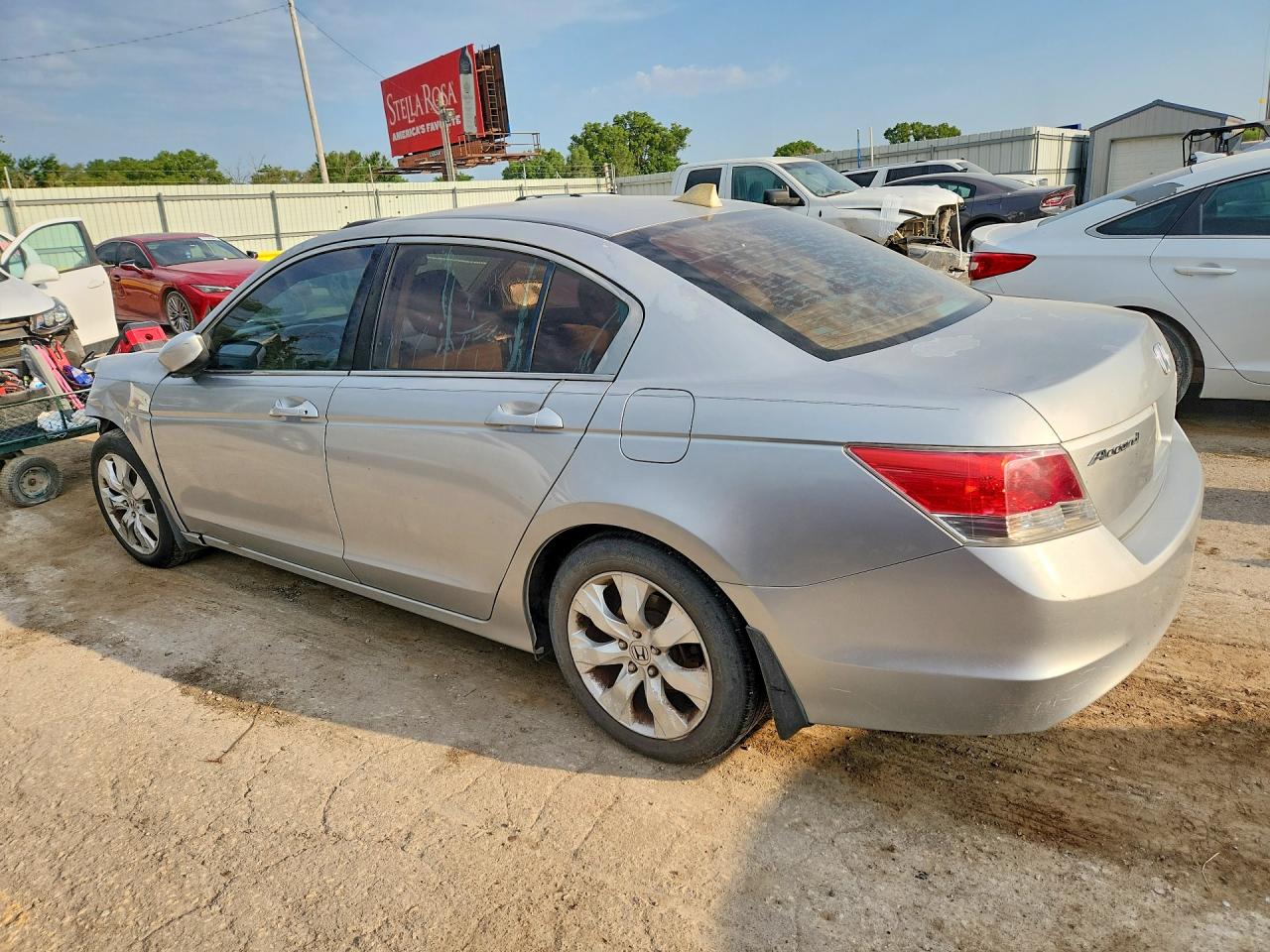 2010 Honda Accord Ex Silver vin: 1HGCP2F73AA001178