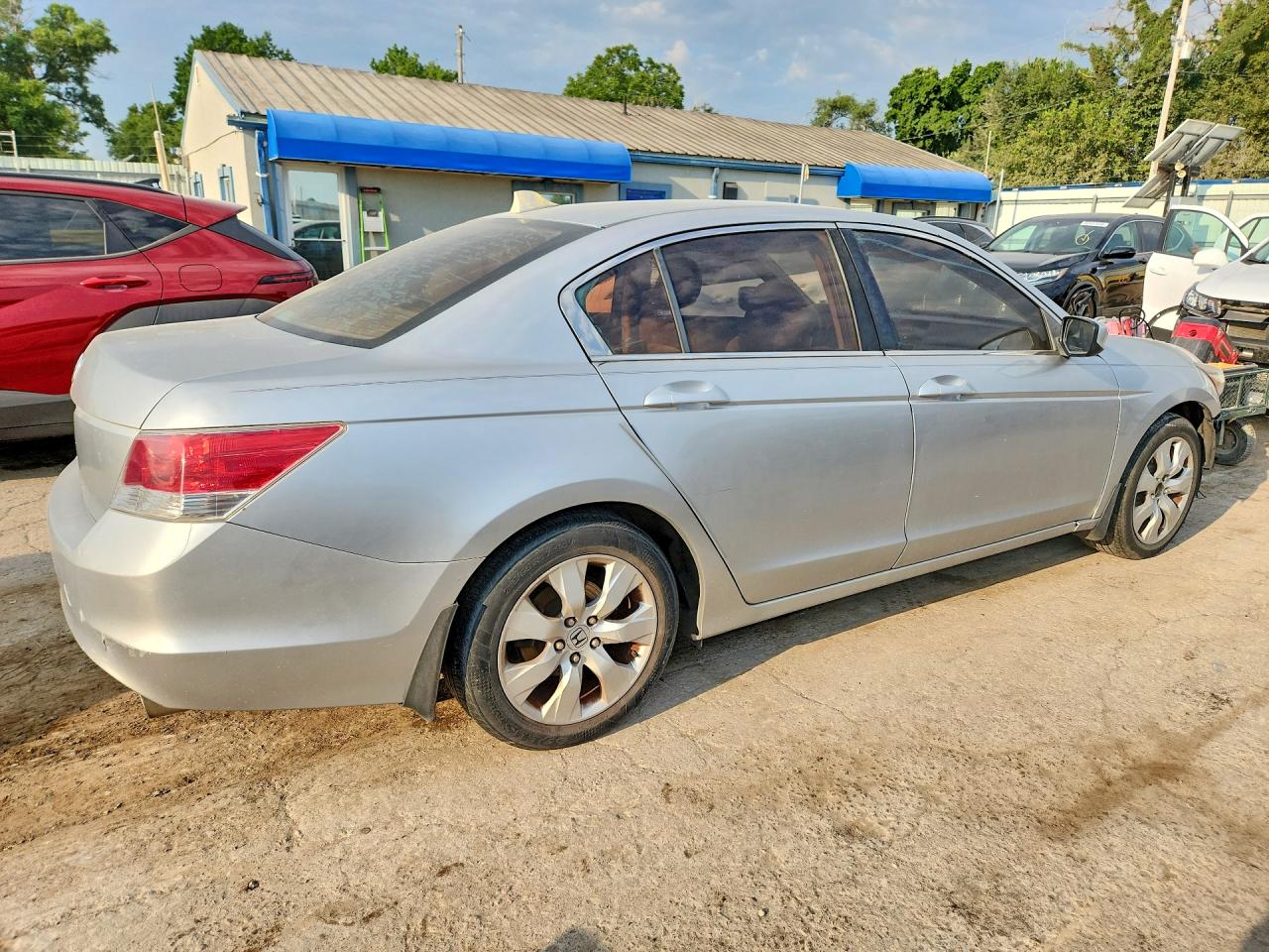 2010 Honda Accord Ex Silver vin: 1HGCP2F73AA001178
