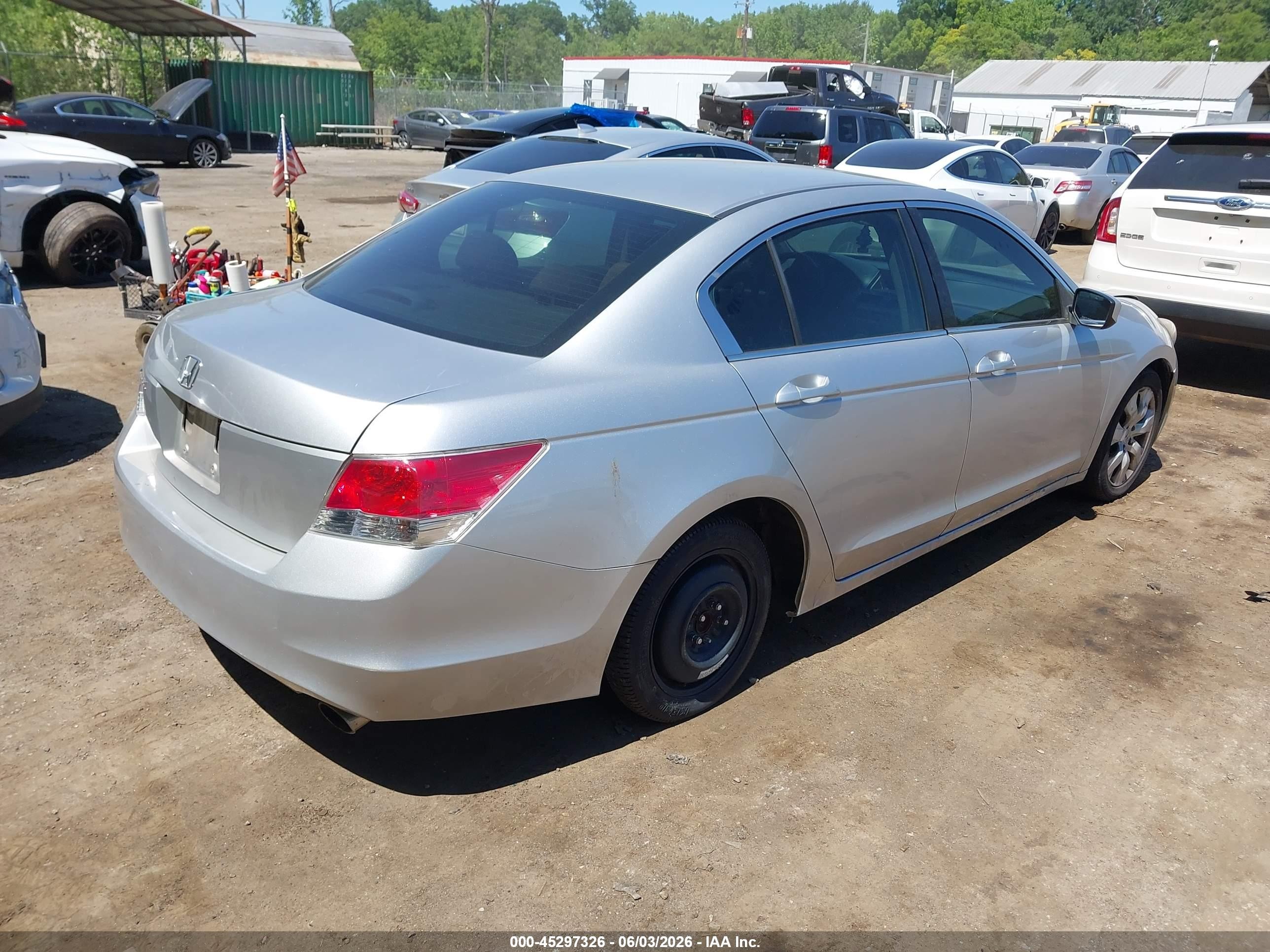 2010 Honda Accord 2.4 Ex Silver vin: 1HGCP2F73AA017879