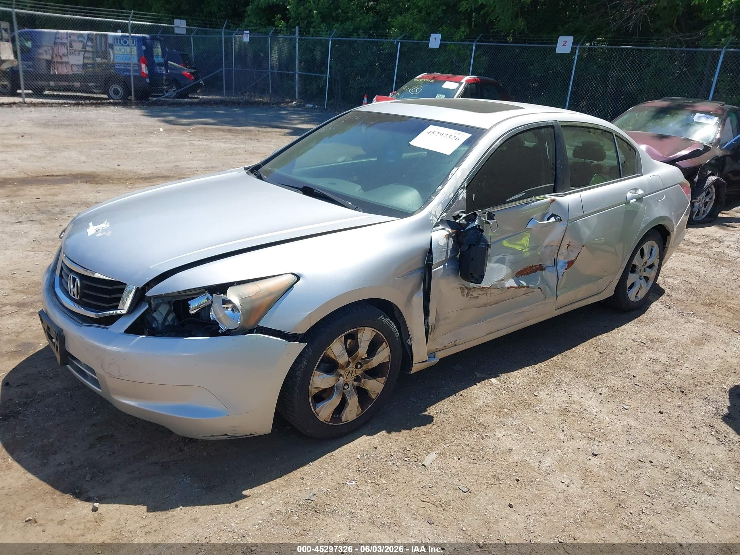 2010 Honda Accord 2.4 Ex Silver vin: 1HGCP2F73AA017879