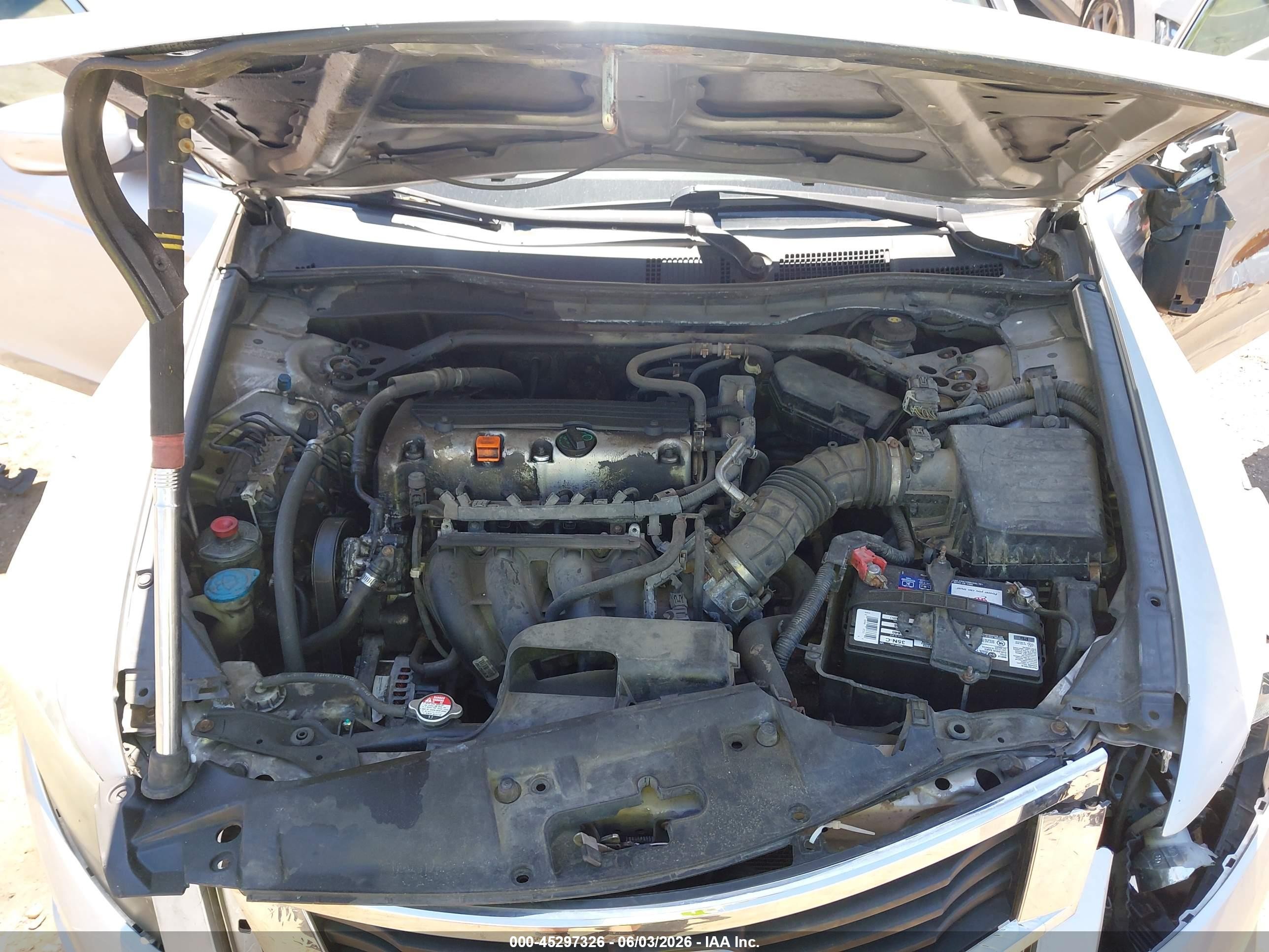 2010 Honda Accord 2.4 Ex Silver vin: 1HGCP2F73AA017879