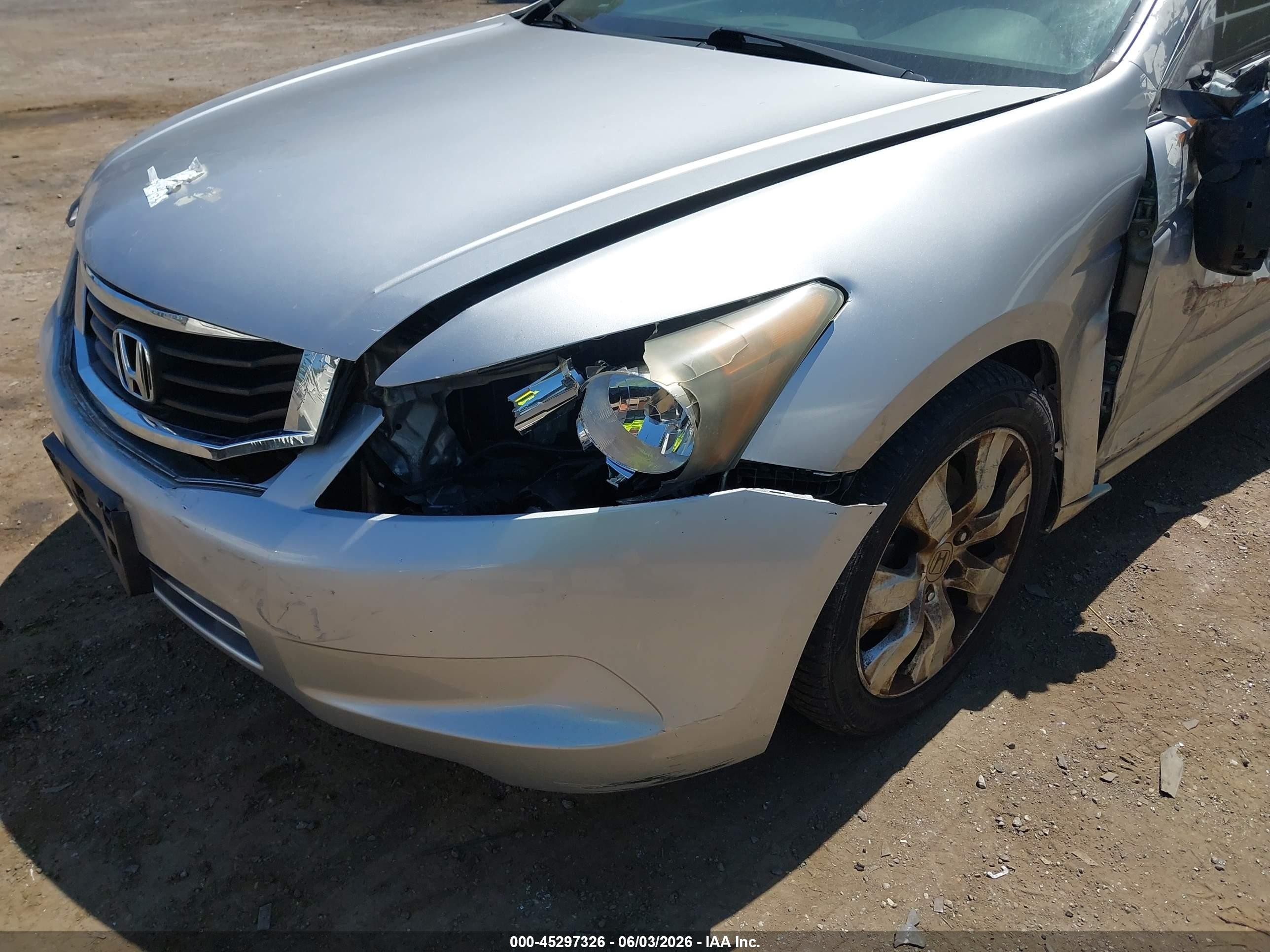 2010 Honda Accord 2.4 Ex Silver vin: 1HGCP2F73AA017879