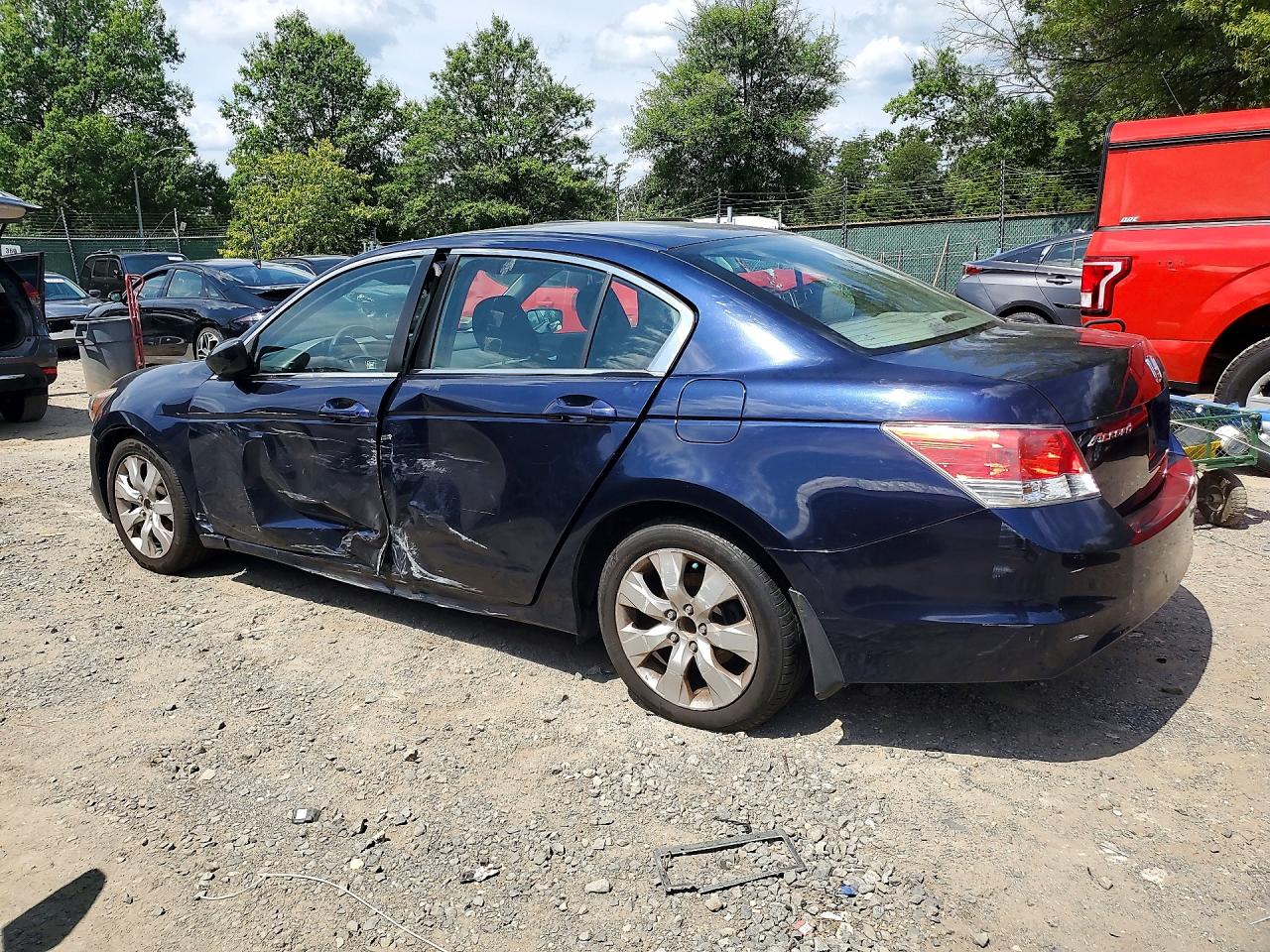2010 Honda Accord Ex Blue vin: 1HGCP2F73AA060201